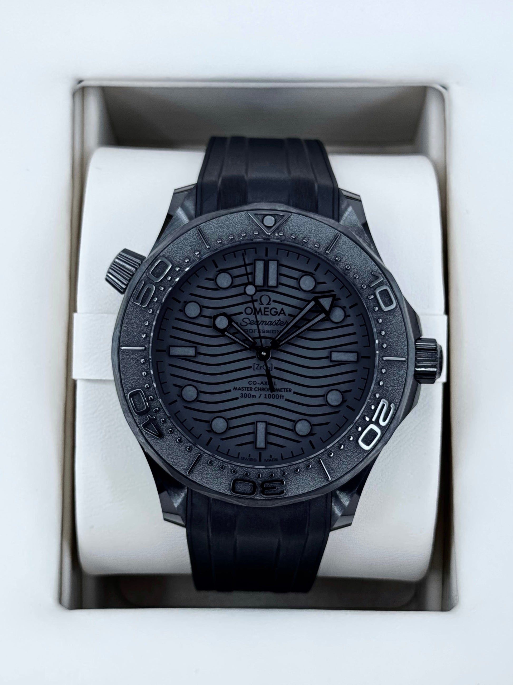 2023 Omega Seamaster 300m 43.5mm 210.92.44.20.01.003 Black Ceramic - MyWatchLLC