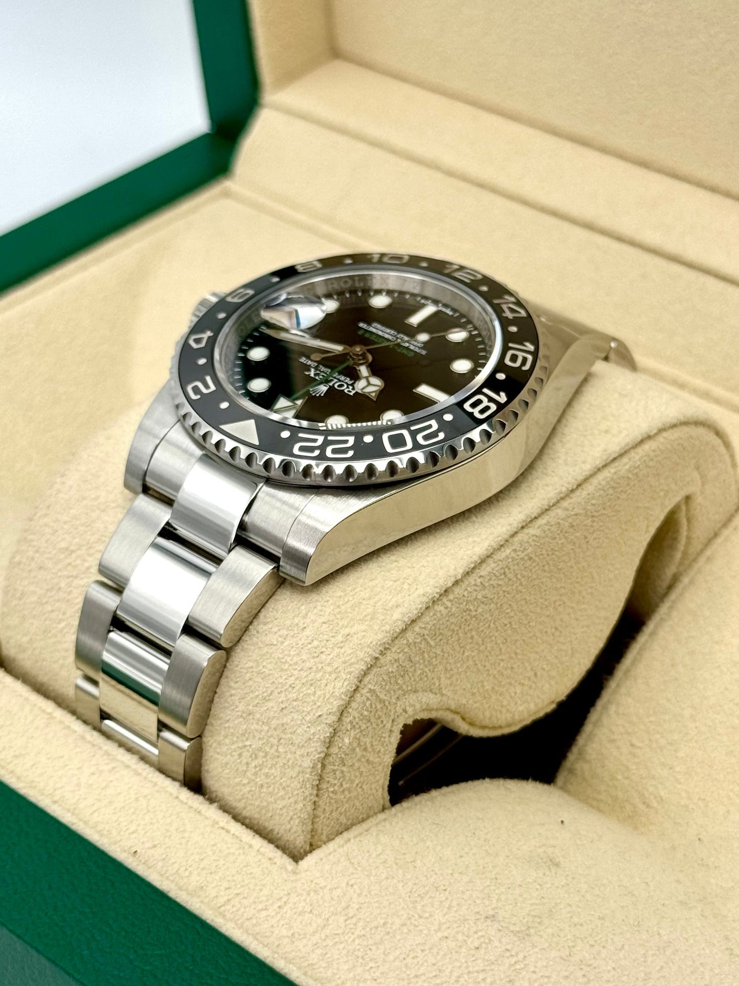 2014 Rolex GMT-Master II 40mm 116710LN Stainless Steel Black Dial - MyWatchLLC