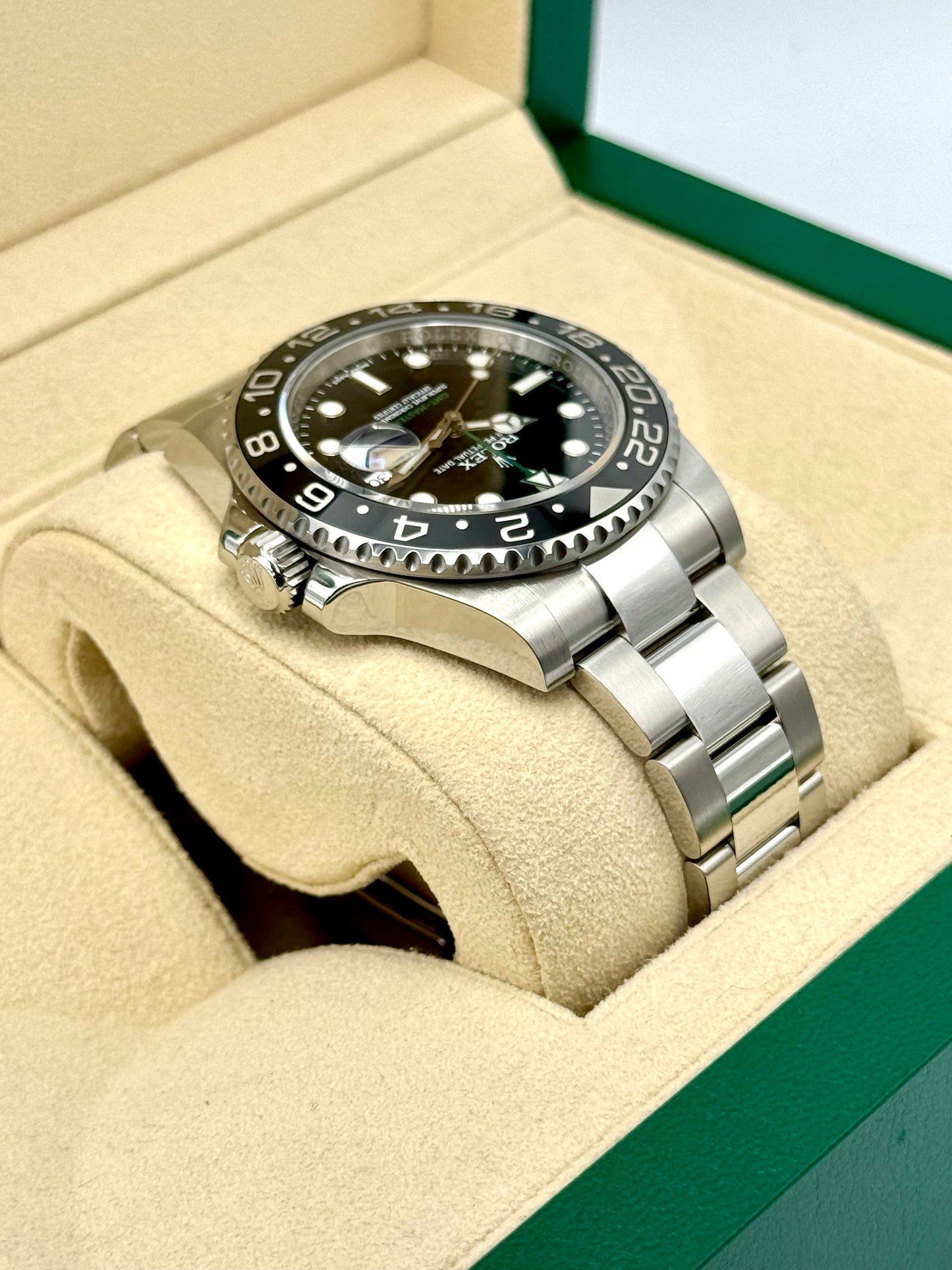 2014 Rolex GMT-Master II 40mm 116710LN Stainless Steel Black Dial - MyWatchLLC