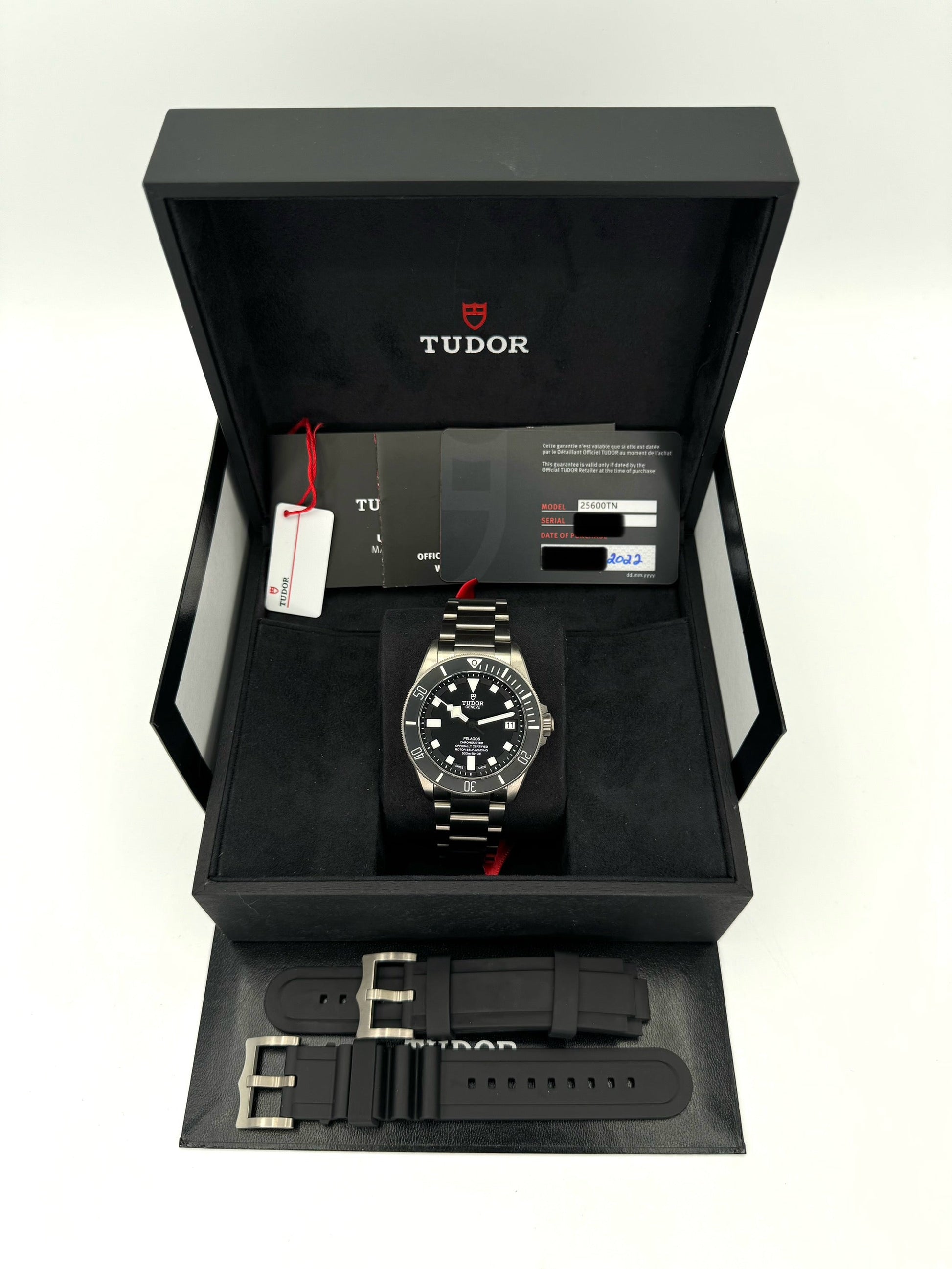 2022 Tudor Pelogas 42mm 25600TN Titanium Black Dial - MyWatchLLC