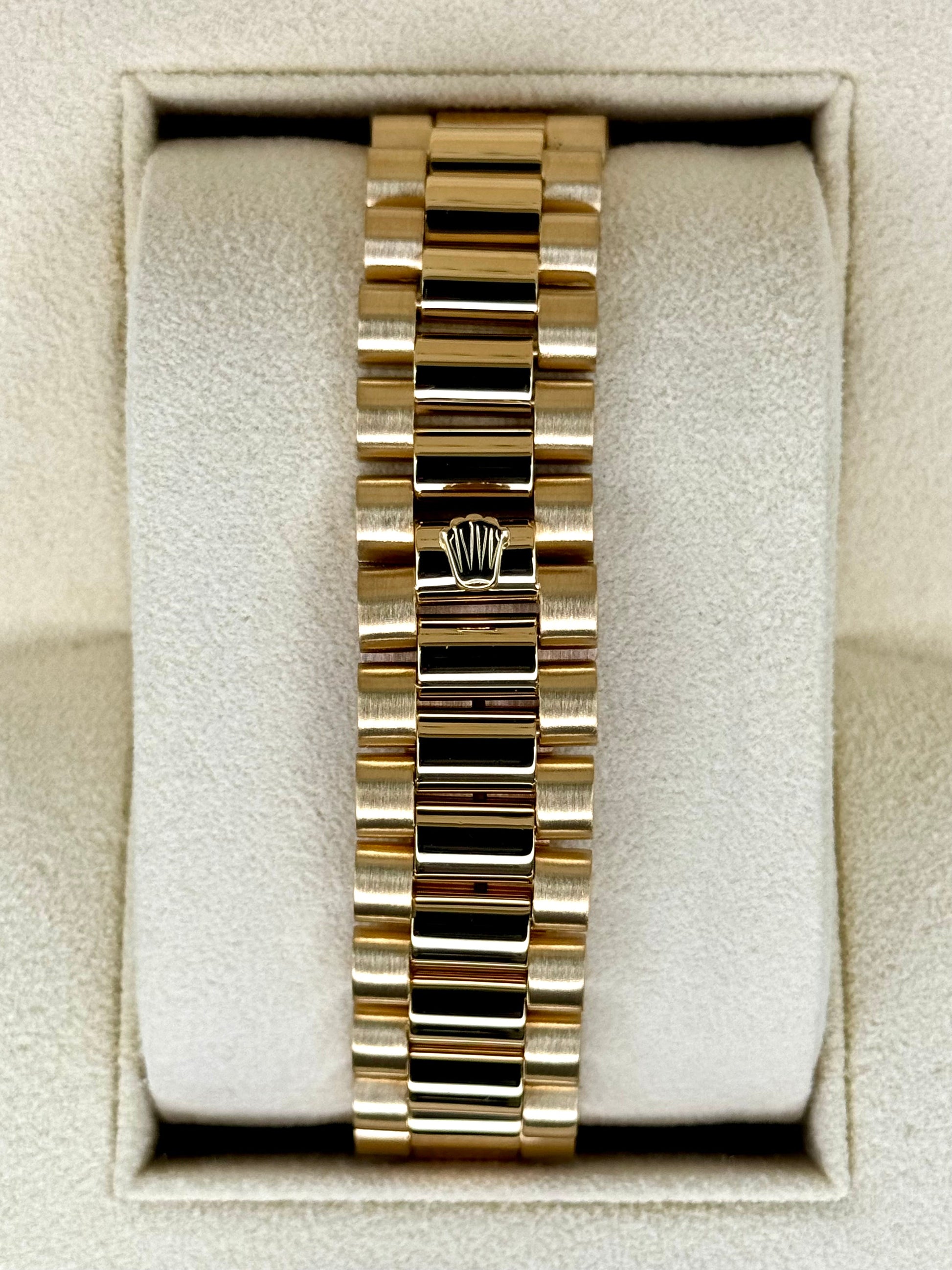 1981 Rolex Day-Date 36mm 18038 Presidential Black Dial - MyWatchLLC