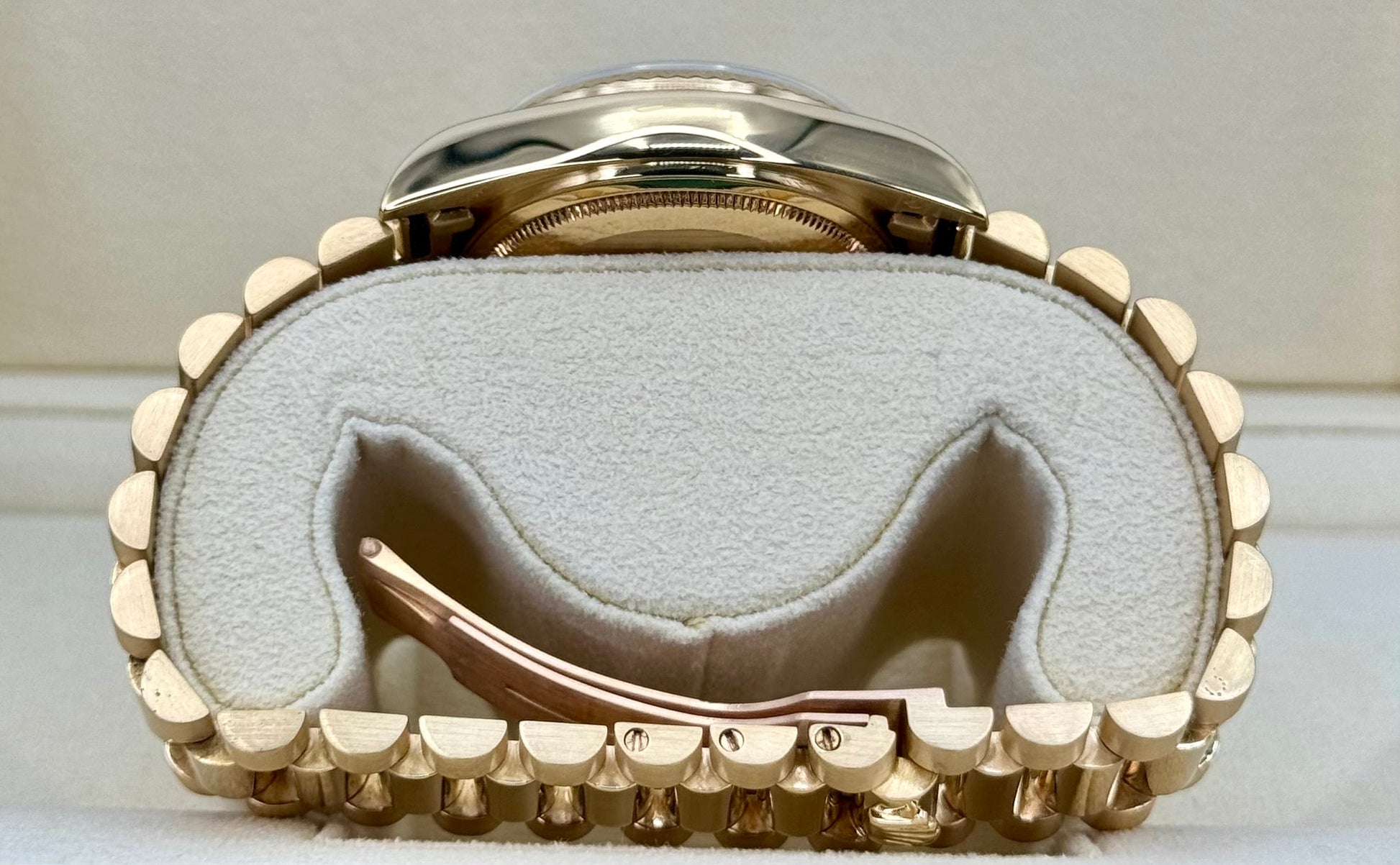 1981 Rolex Day-Date 36mm 18038 Presidential Black Dial - MyWatchLLC