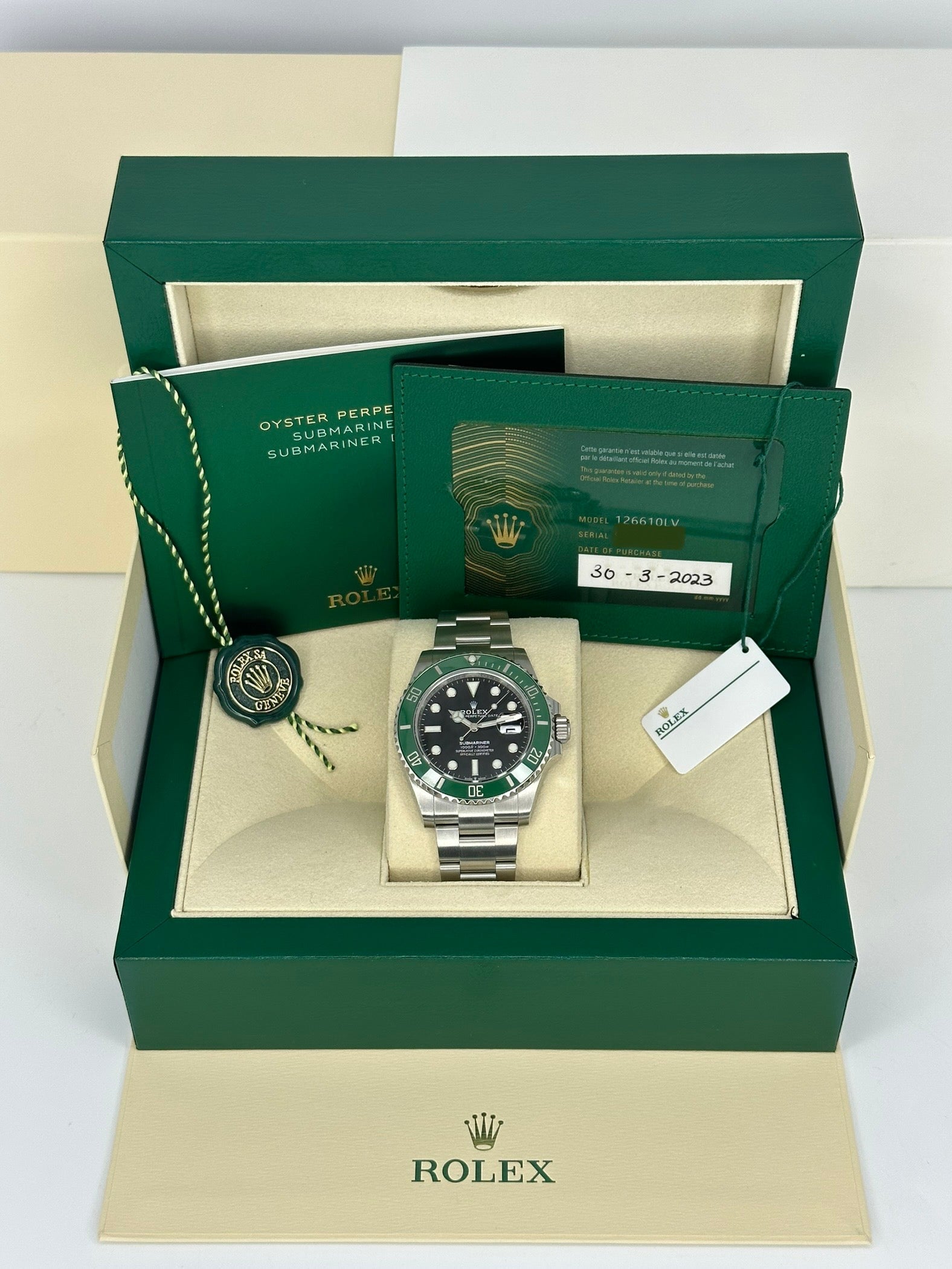 2023 Rolex Submariner Date “Starbucksâ€?41mm 126610LV Oyster Black Dial - MyWatchLLC