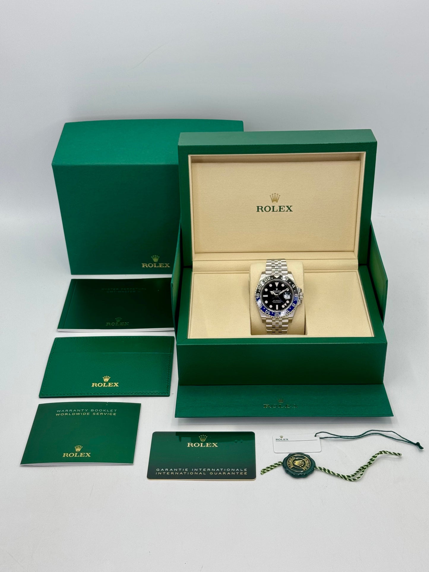 NEW 2025 Rolex GMT-Master II "Batgirl" 40mm 126710BLNR Jubilee - MyWatchLLC