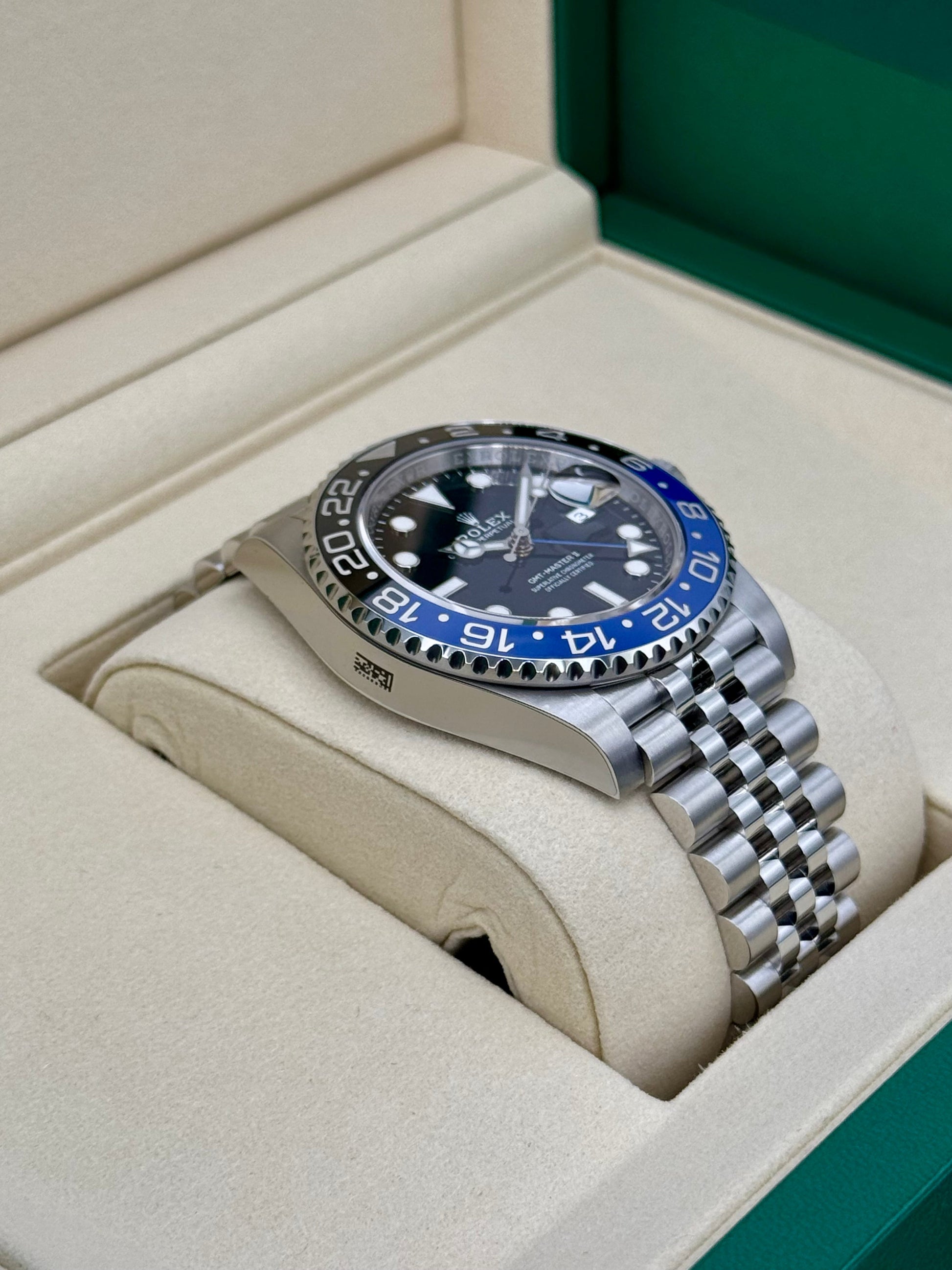 NEW 2025 Rolex GMT-Master II "Batgirl" 40mm 126710BLNR Jubilee - MyWatchLLC
