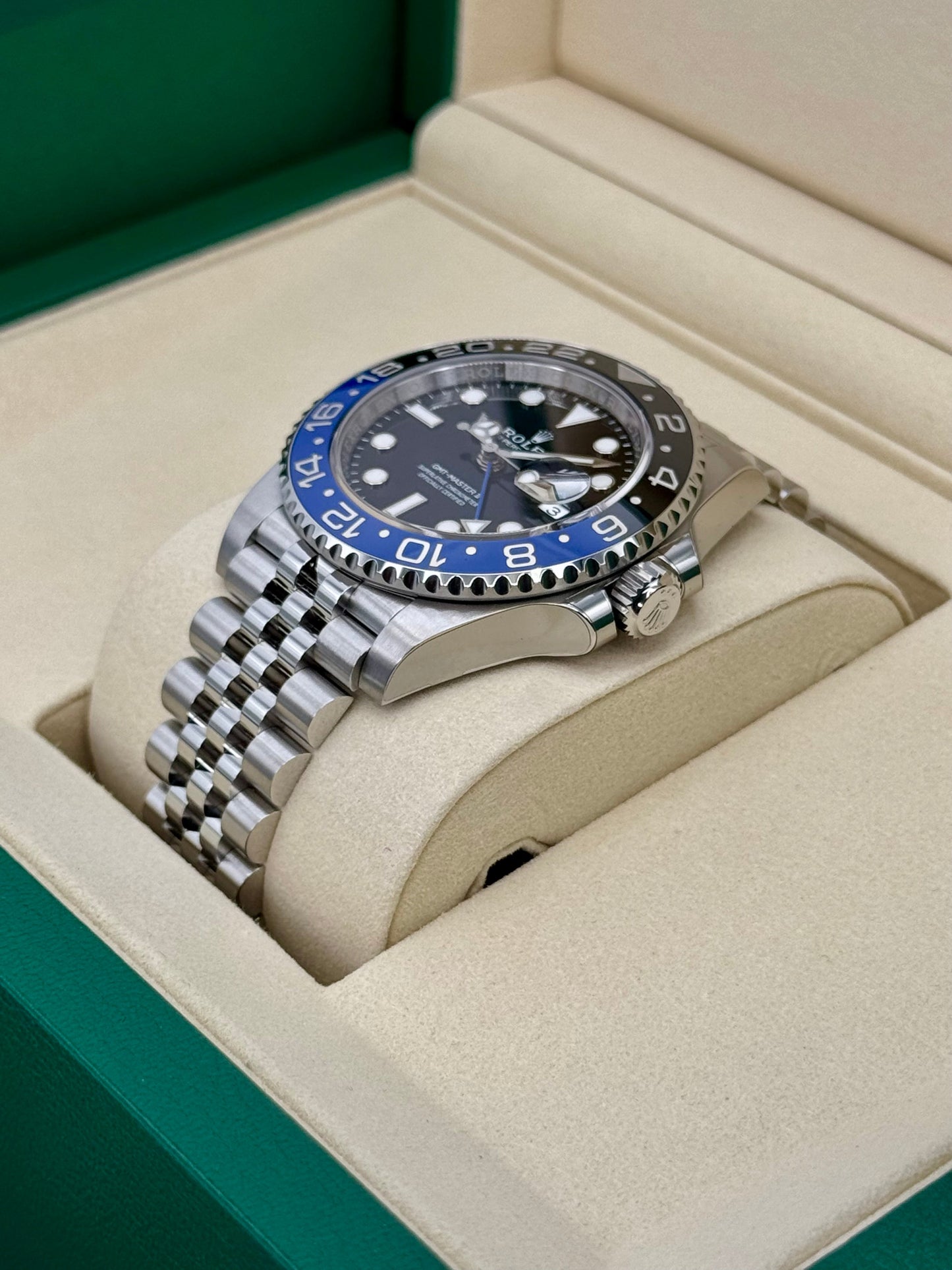 NEW 2025 Rolex GMT-Master II "Batgirl" 40mm 126710BLNR Jubilee - MyWatchLLC