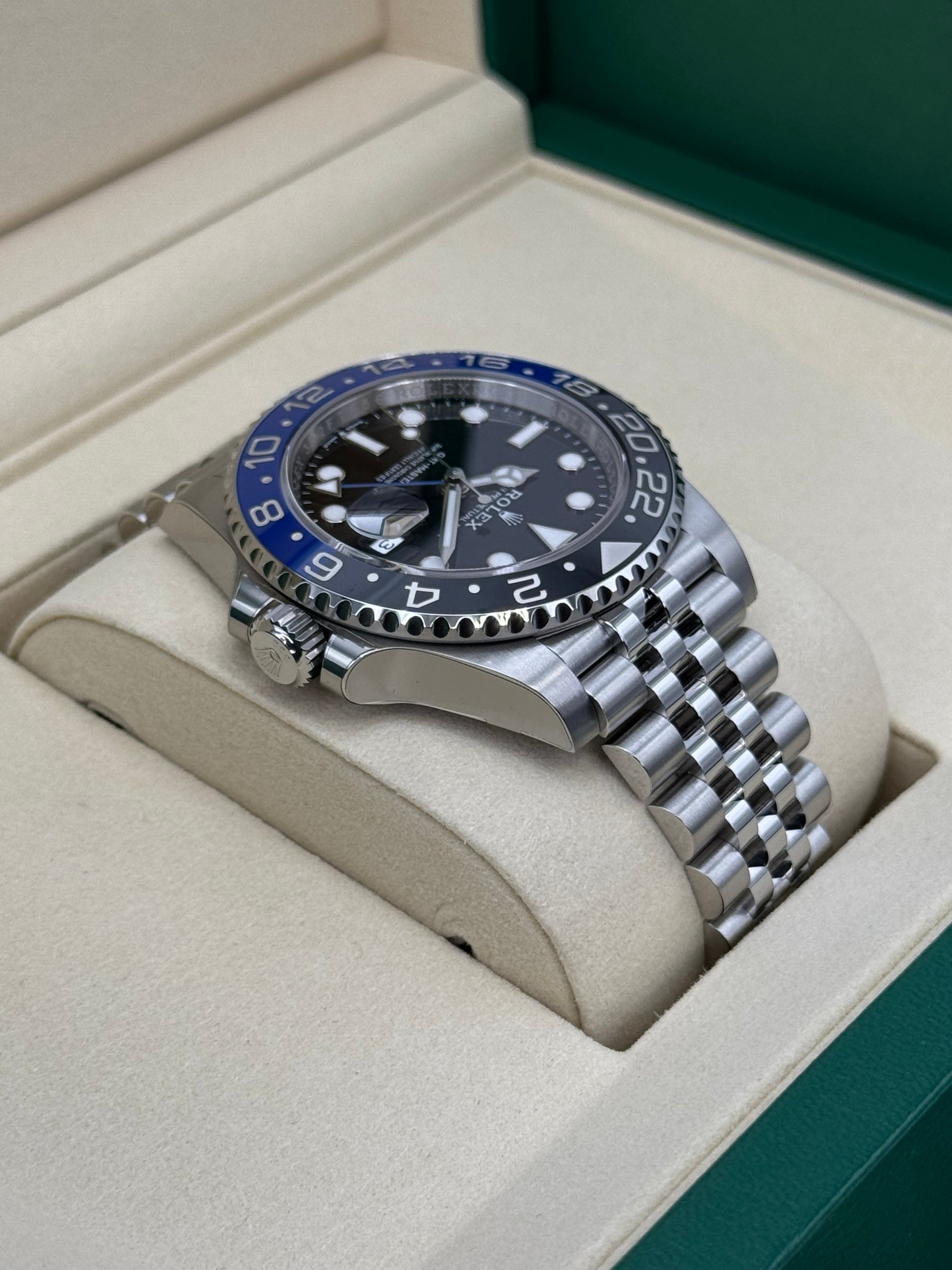 NEW 2025 Rolex GMT-Master II "Batgirl" 40mm 126710BLNR Jubilee - MyWatchLLC