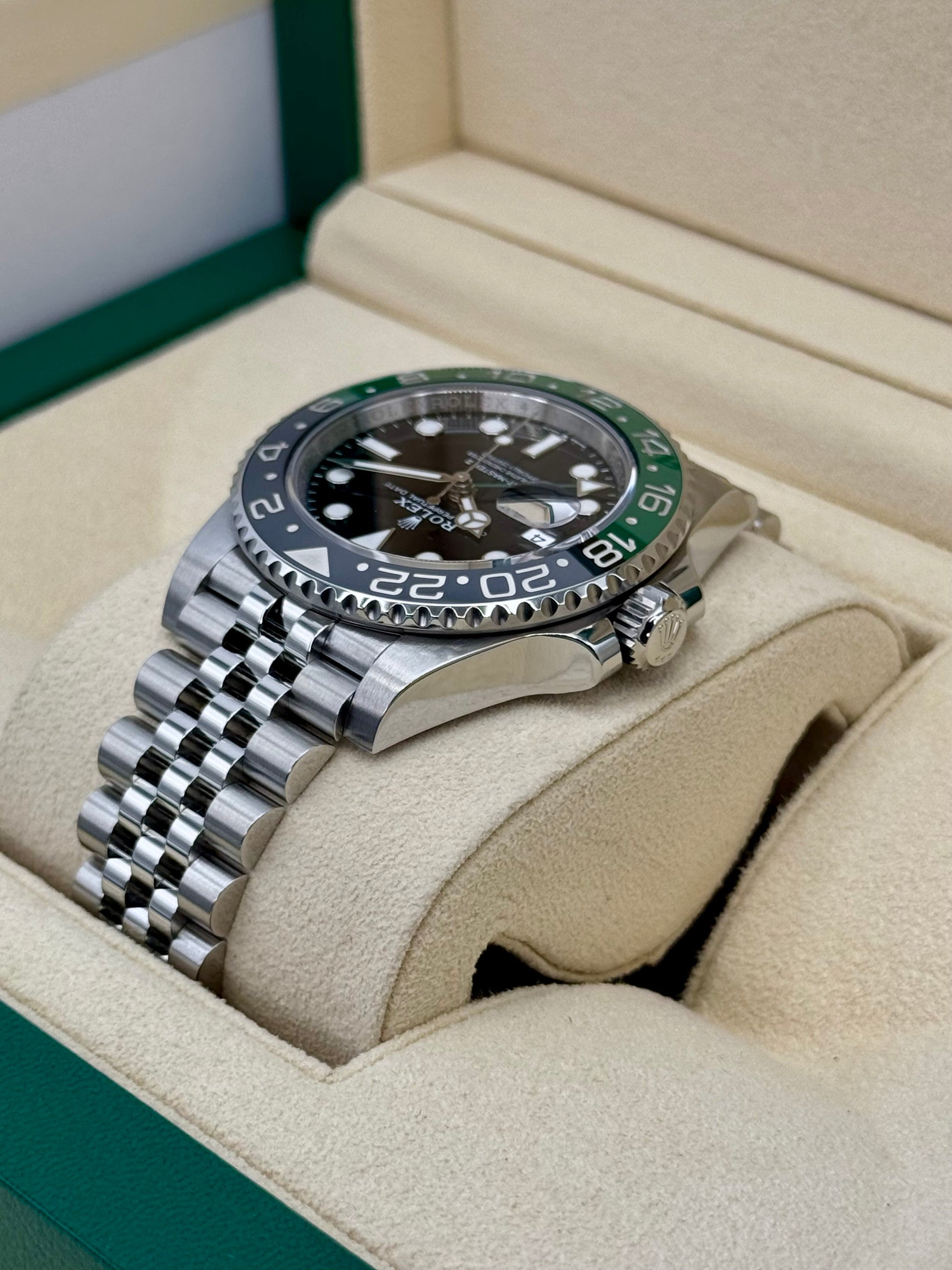 2024 Rolex GMT-Master II "Sprite" 40mm 126720VTNR Jubilee - MyWatchLLC