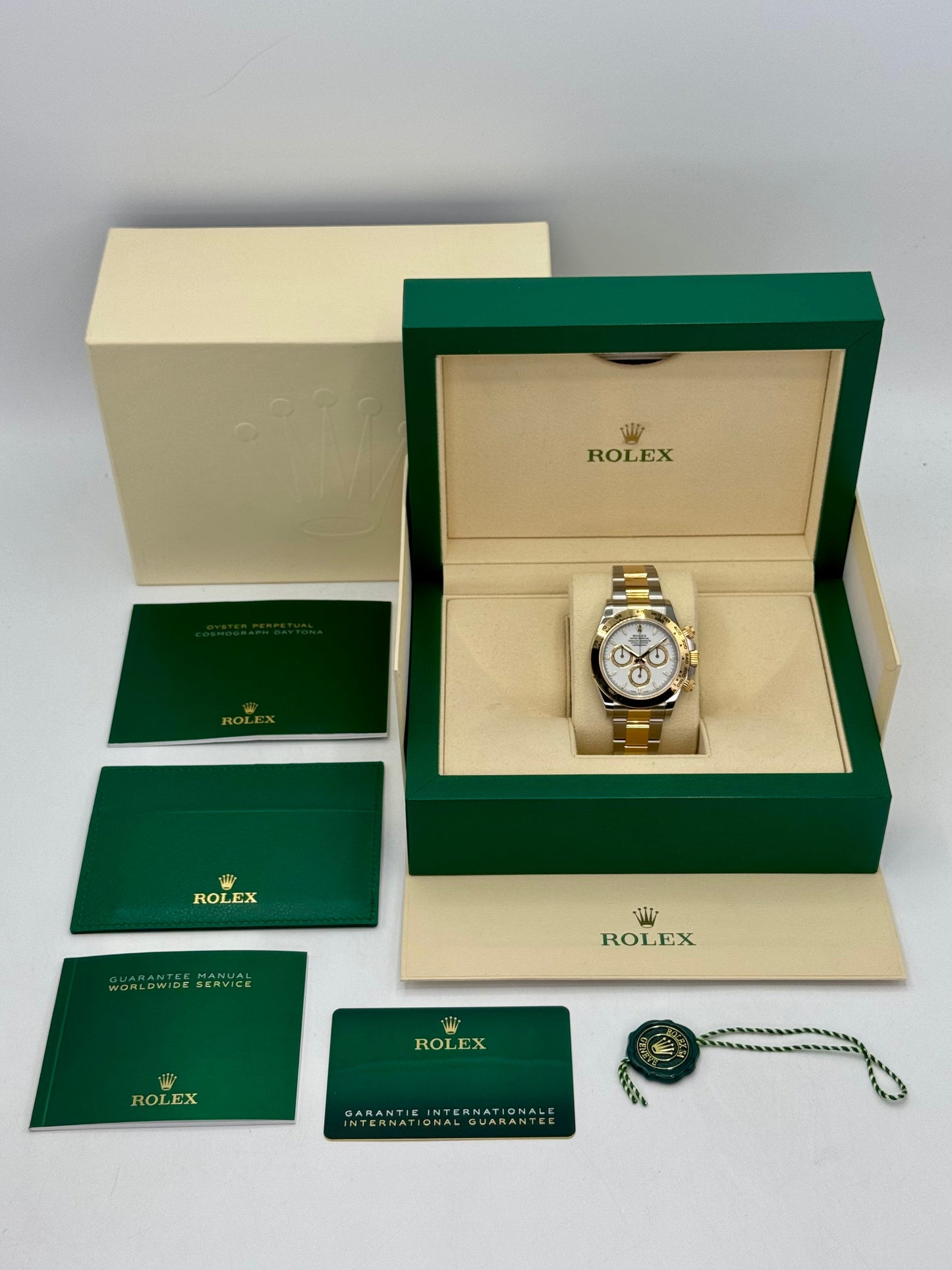 NEW 2025 Rolex Daytona 40mm 126503 Two-Tone White Dial - MyWatchLLC