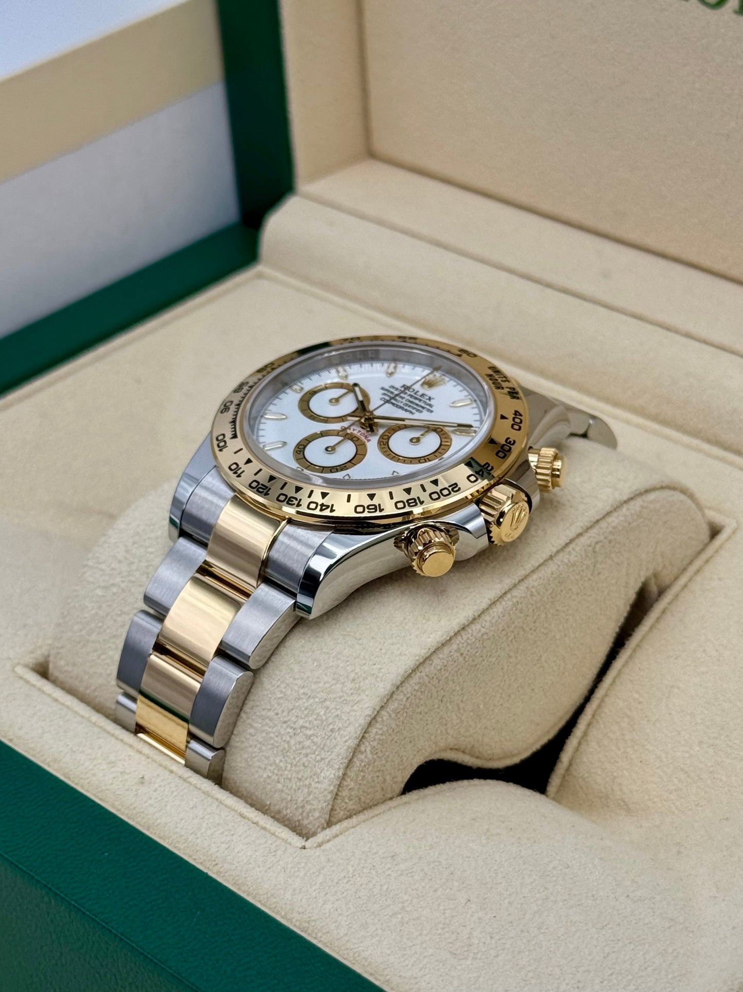 NEW 2025 Rolex Daytona 40mm 126503 Two-Tone White Dial - MyWatchLLC