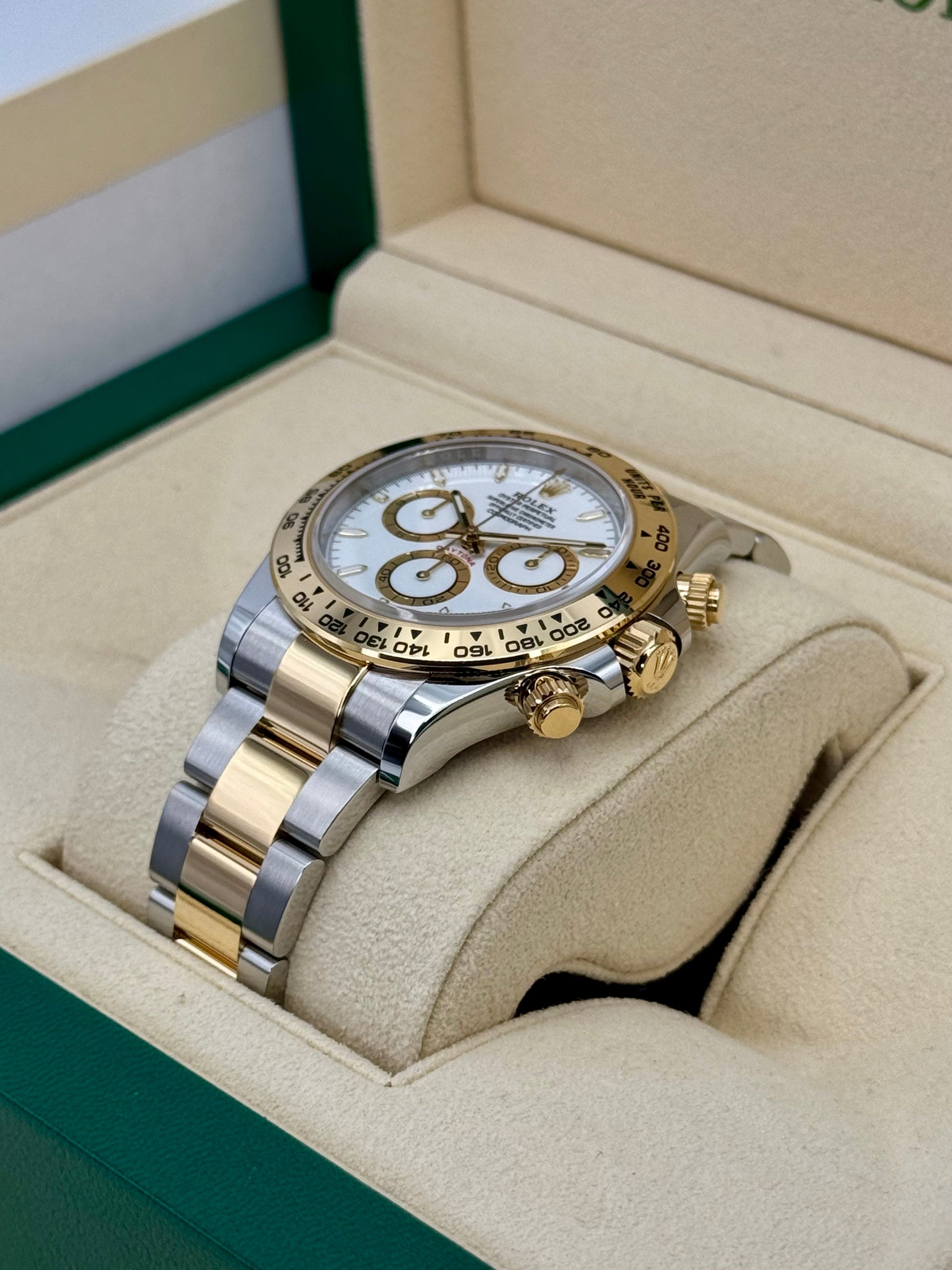 NEW 2025 Rolex Daytona 40mm 126503 Two-Tone White Dial - MyWatchLLC