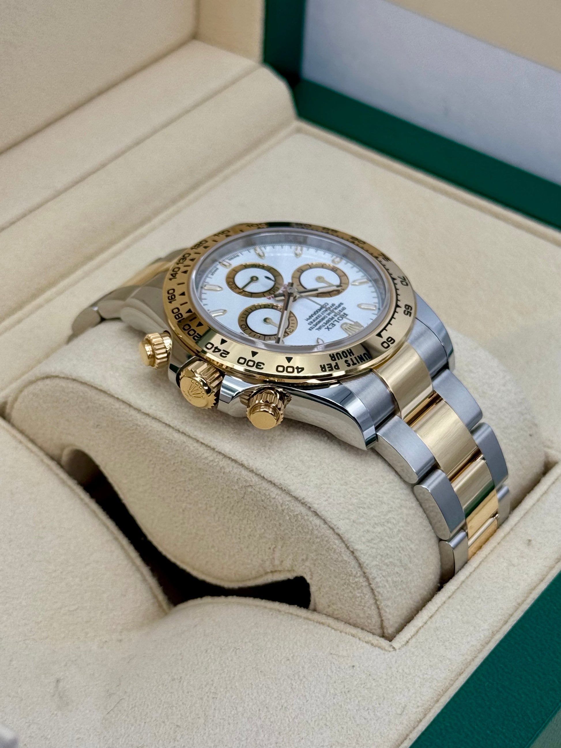 NEW 2025 Rolex Daytona 40mm 126503 Two-Tone White Dial - MyWatchLLC