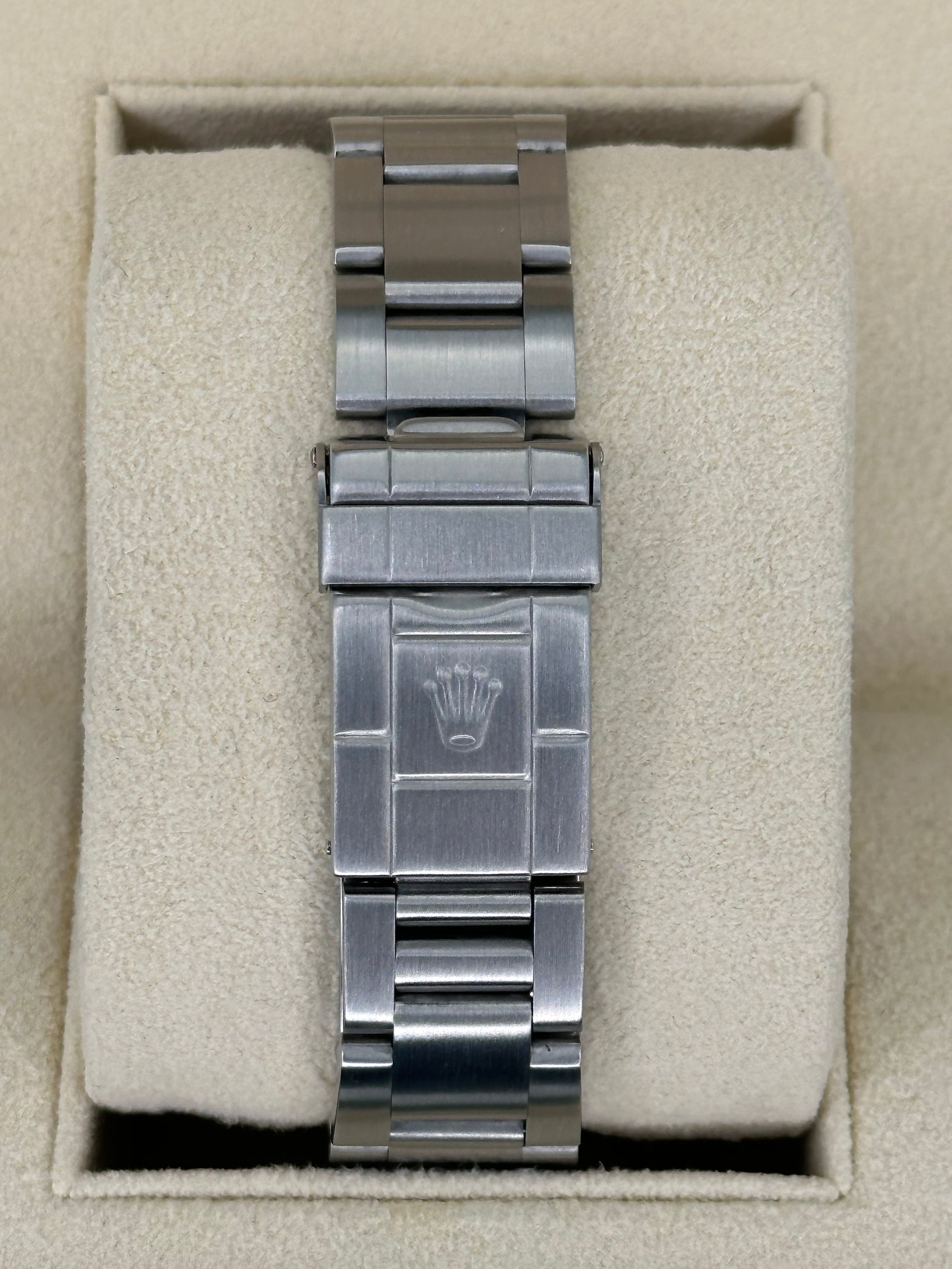 2002 Rolex Explorer II 40mm 16570 Stainless Steel Black Dial - MyWatchLLC