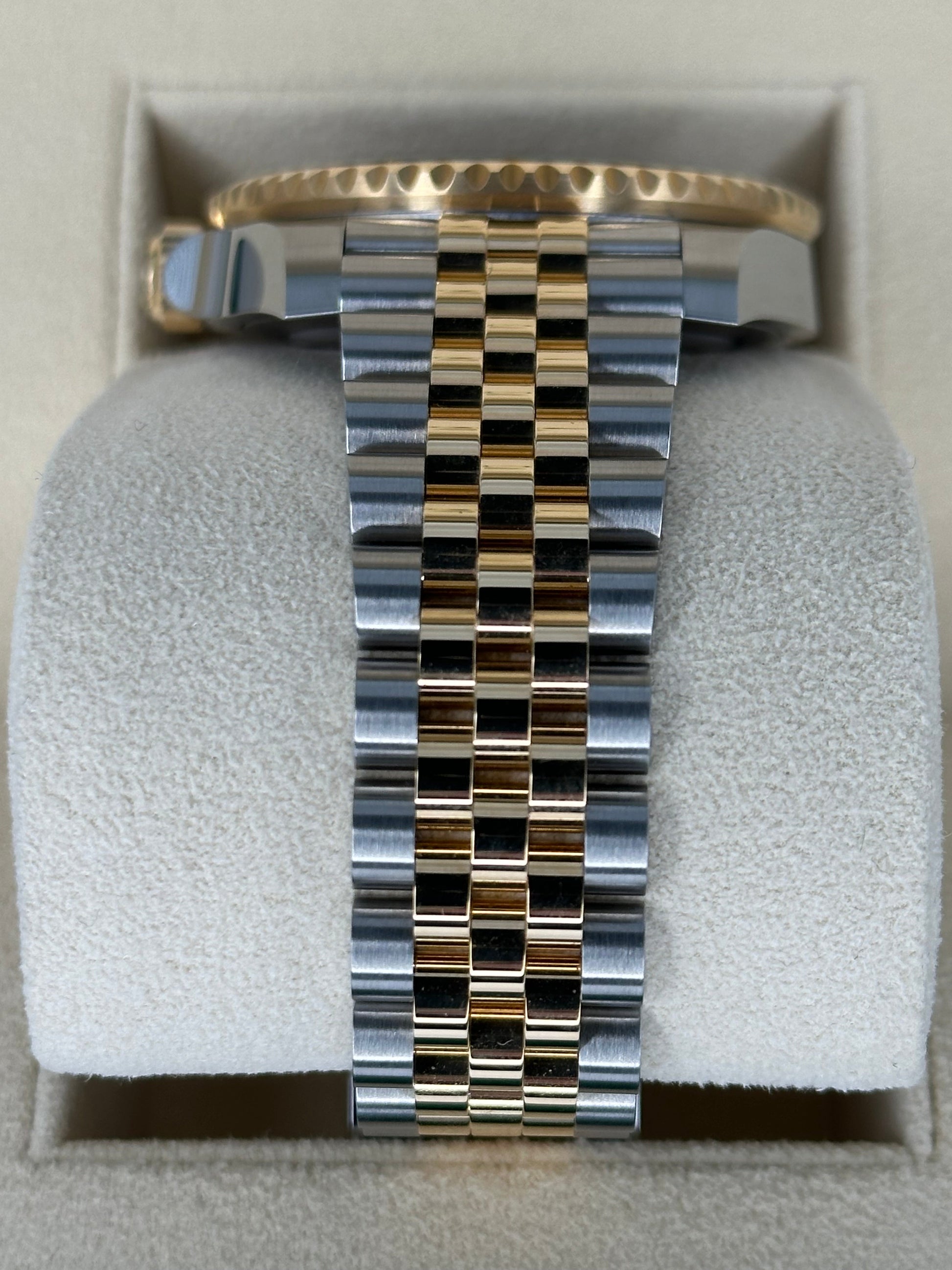 NEW 2023 Rolex GMT-Master II 40mm 126713GRNR Jubilee Black Dial - MyWatchLLC