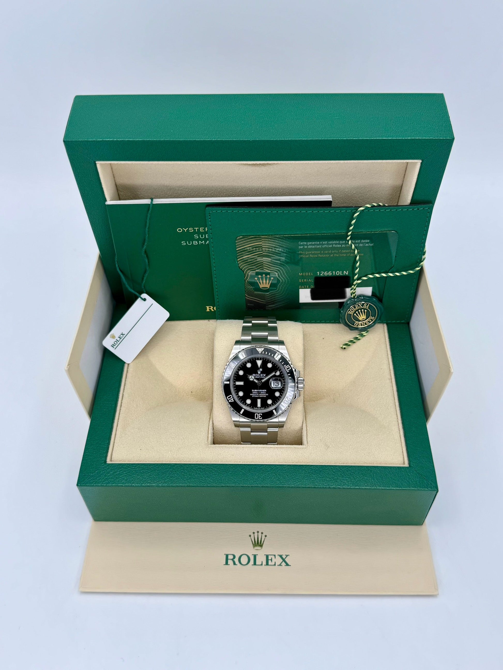 NEW 2022 Rolex Submariner Date 41mm 126610LN Black Dial - MyWatchLLC