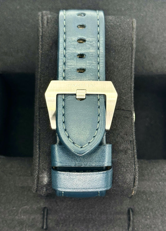 2021 Panerai Luminor Marina 44mm PAM01314 Stainless Steel White Dial - MyWatchLLC