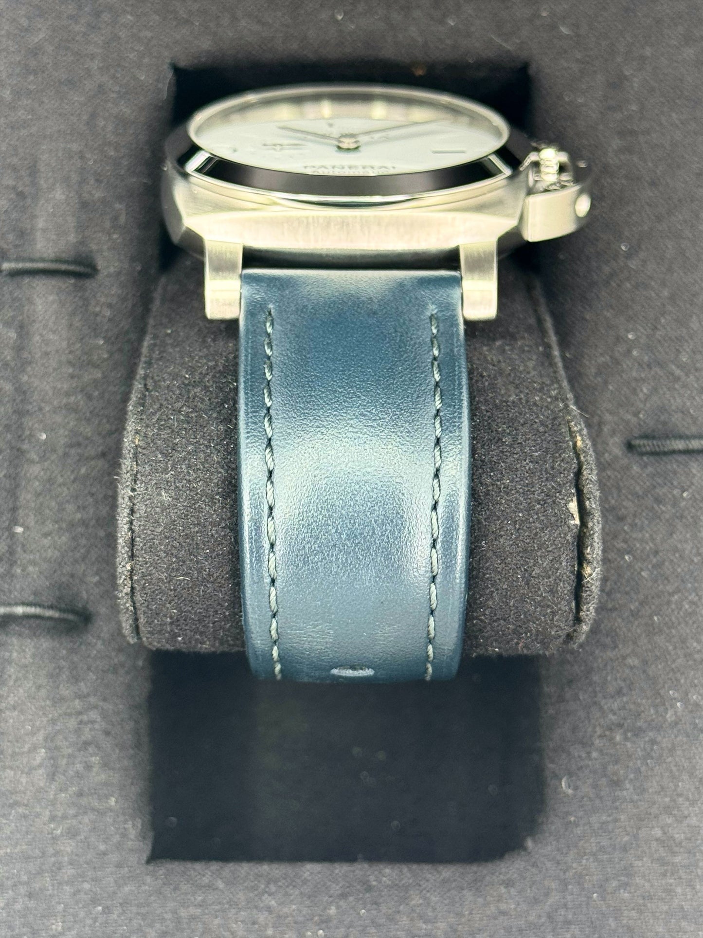 2021 Panerai Luminor Marina 44mm PAM01314 Stainless Steel White Dial - MyWatchLLC