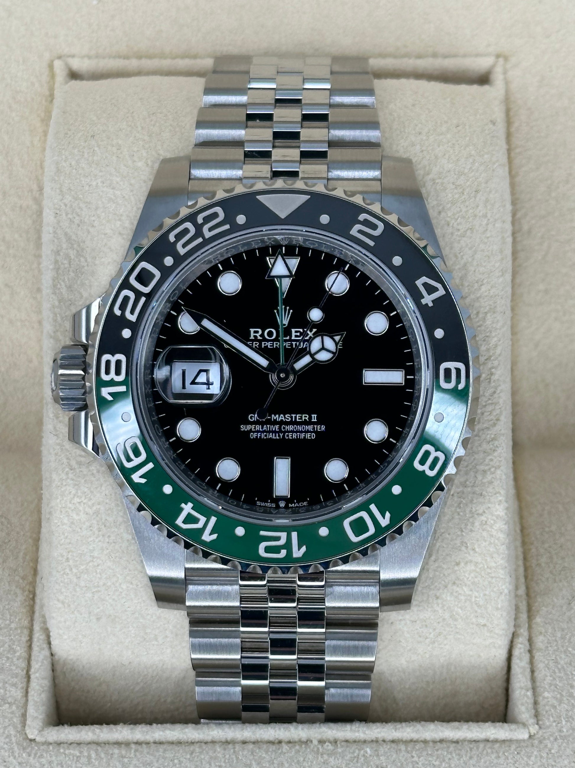 NEW 2023 Rolex GMT-Master II “Spriteâ€?40mm 126720VTNR Jubilee - MyWatchLLC