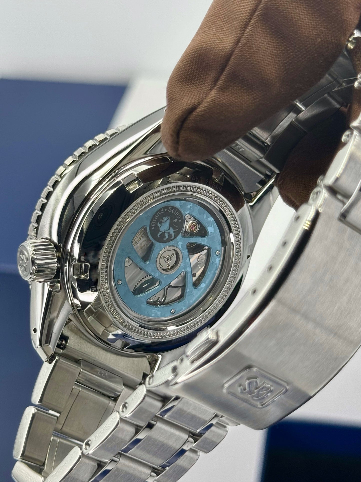 2024 Grand Seiko Sport Limited 44.2mm SBGJ275G Stainless Steel Blue Dial - MyWatchLLC