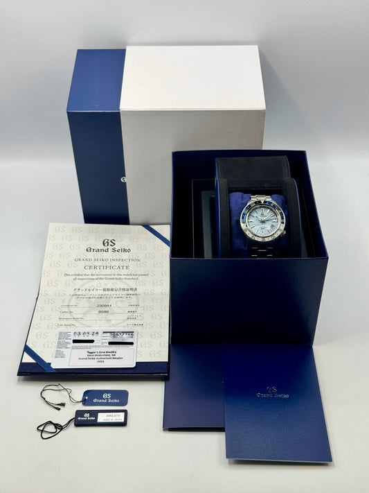 2024 Grand Seiko Sport Limited 44.2mm SBGJ275G Stainless Steel Blue Dial - MyWatchLLC
