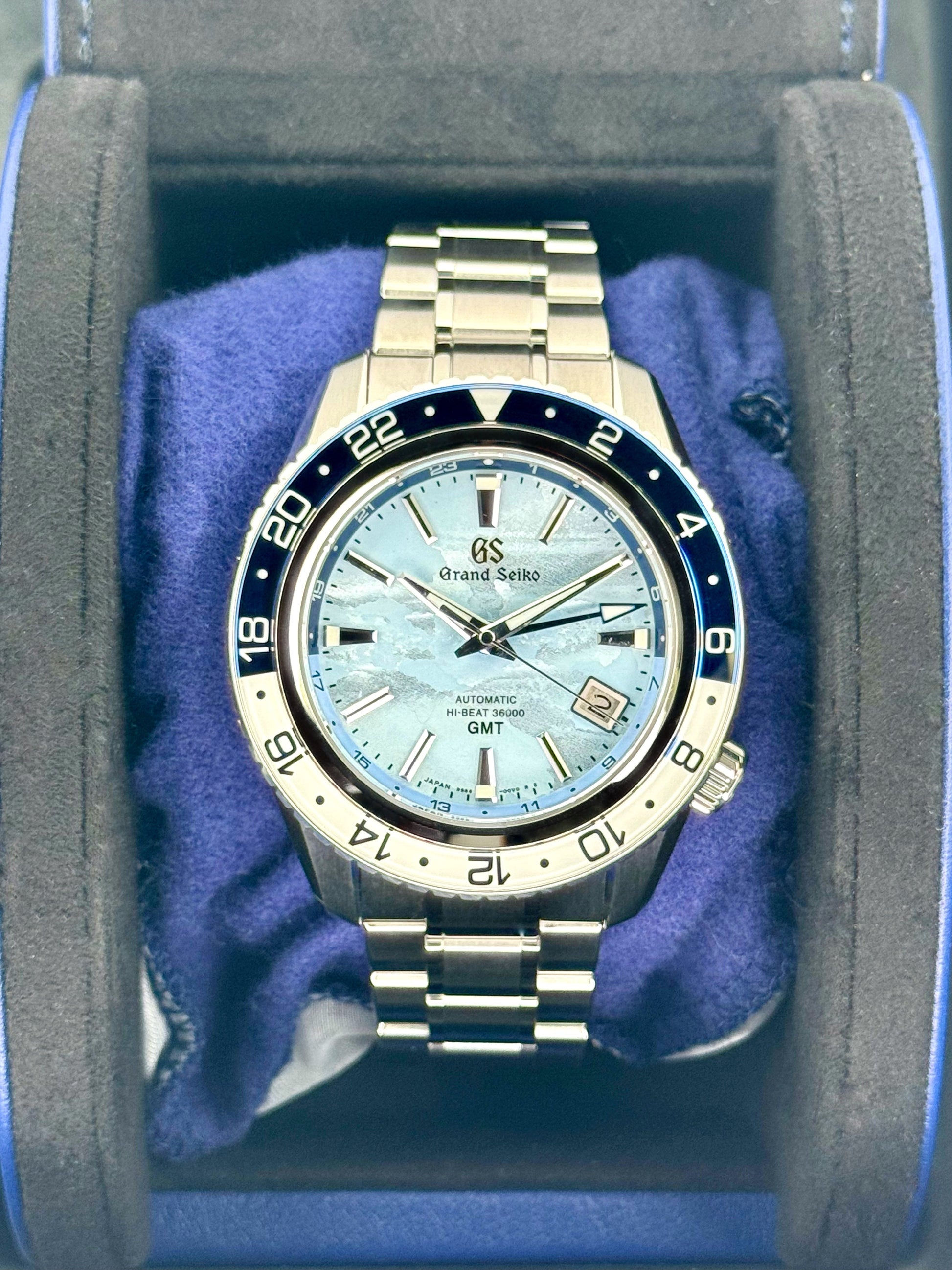 2024 Grand Seiko Sport Limited 44.2mm SBGJ275G Stainless Steel Blue Dial - MyWatchLLC