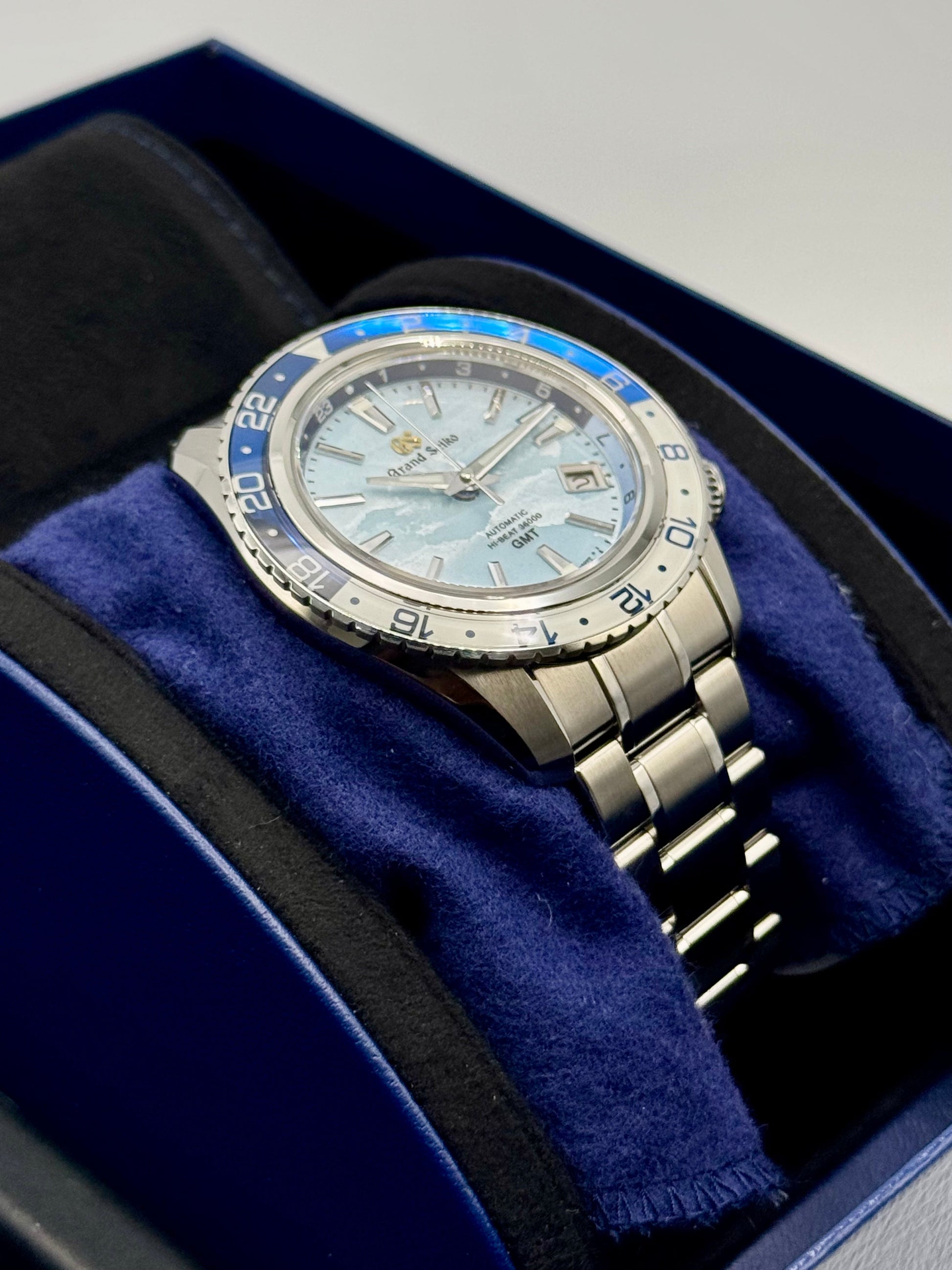 2024 Grand Seiko Sport Limited 44.2mm SBGJ275G Stainless Steel Blue Dial - MyWatchLLC