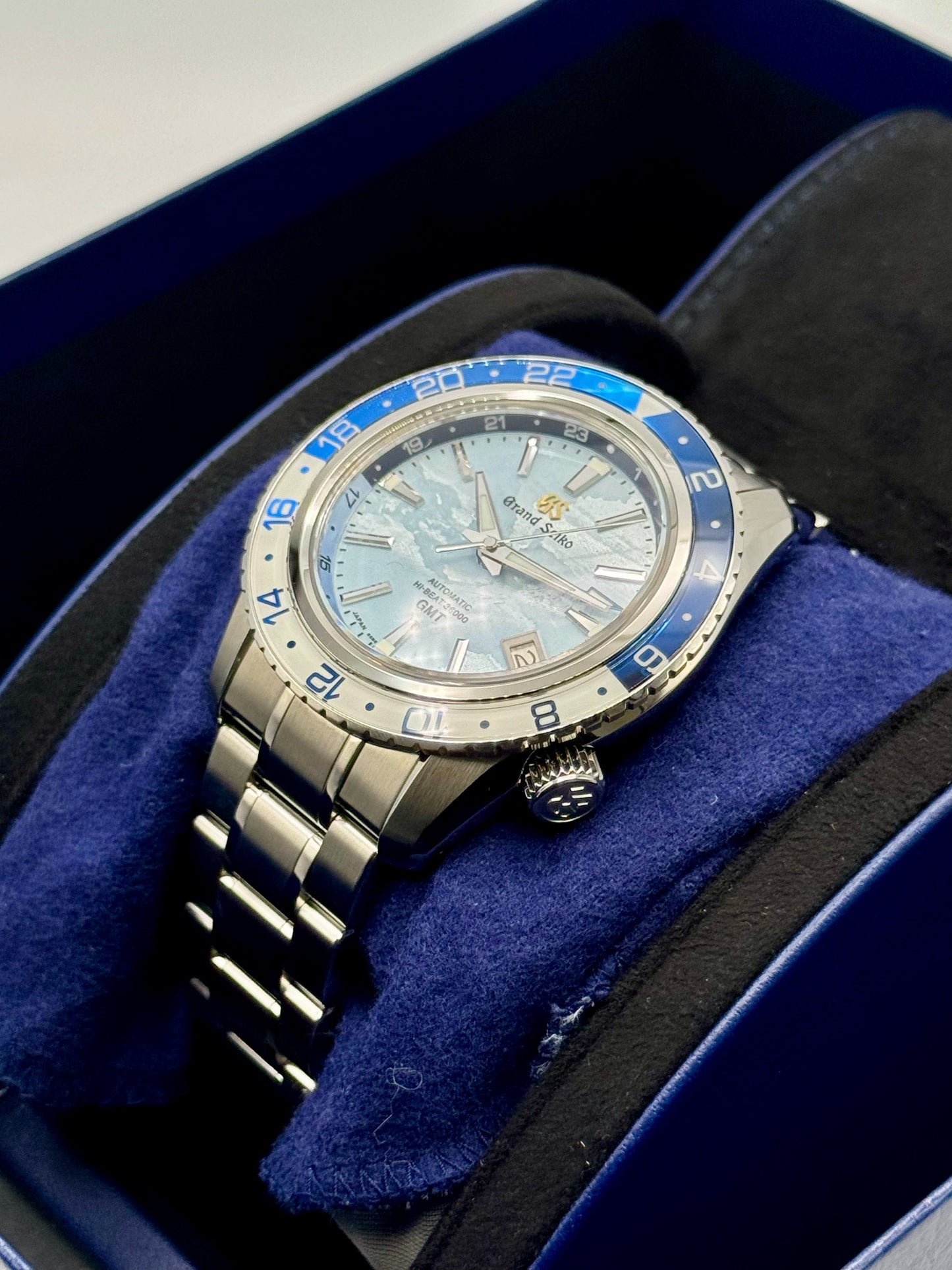 2024 Grand Seiko Sport Limited 44.2mm SBGJ275G Stainless Steel Blue Dial - MyWatchLLC