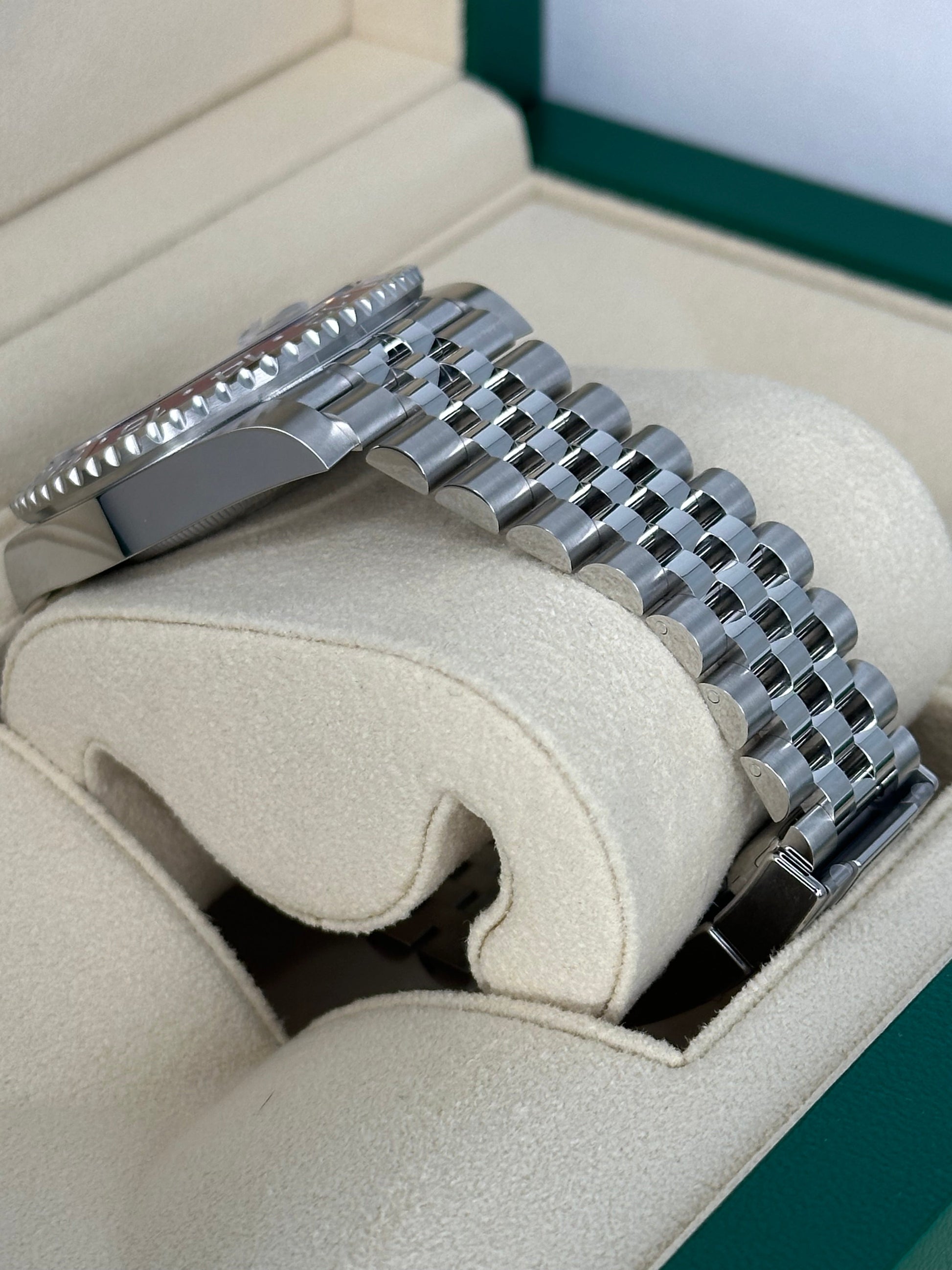 NEW 2023 Rolex GMT-Master II "Pepsi" 40mm 126710BLRO Jubilee Black Dial - MyWatchLLC