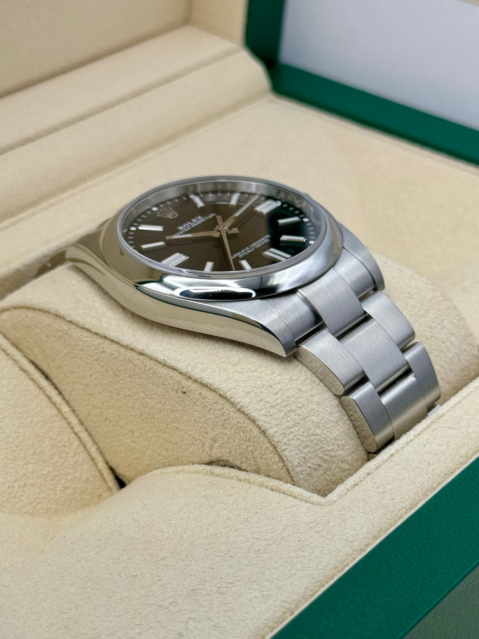 2023 Rolex Oyster Perpetual 41mm 124300 Stainless Steel Black Dial - MyWatchLLC