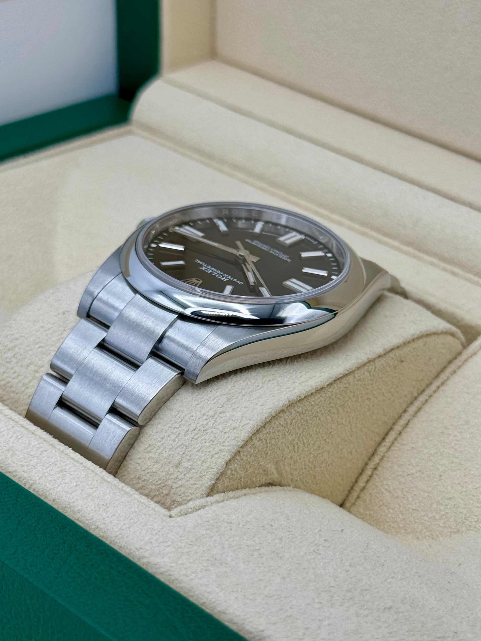 2023 Rolex Oyster Perpetual 41mm 124300 Stainless Steel Black Dial - MyWatchLLC