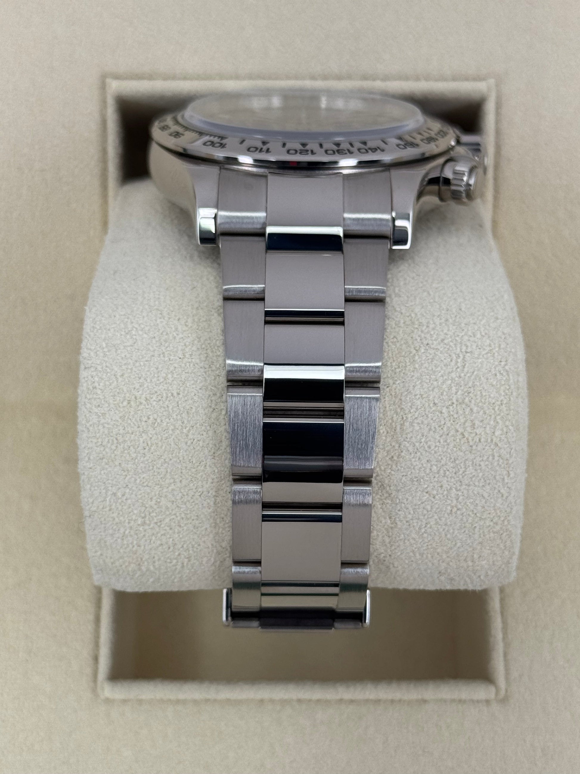 2017 Rolex Daytona "Ghost" 40mm 116509 White Gold Silver Dial - MyWatchLLC