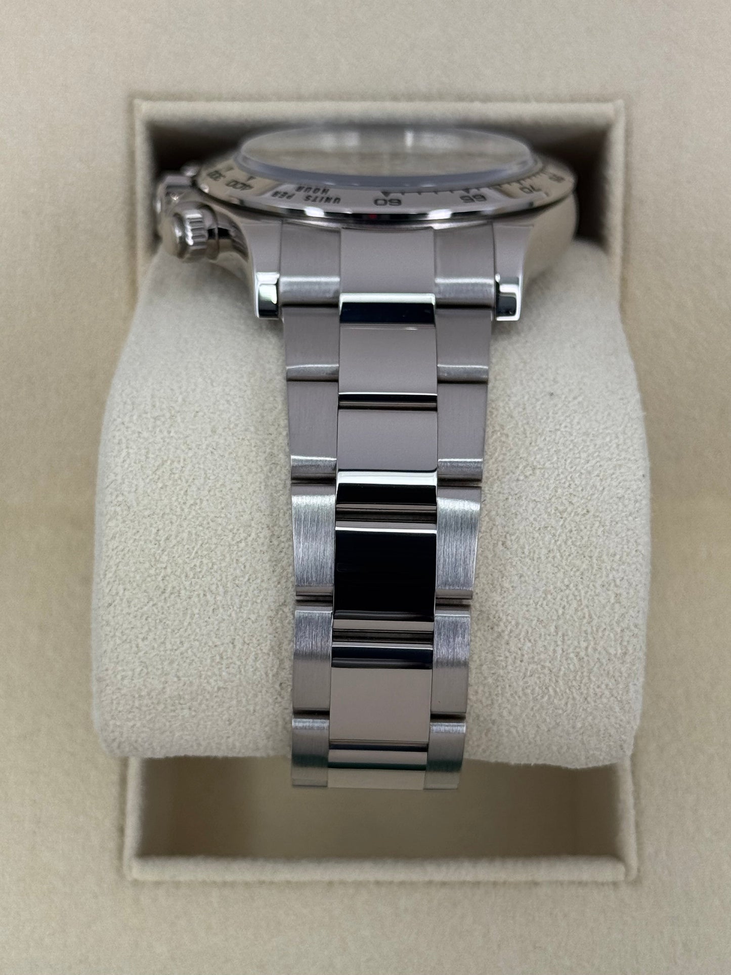 2017 Rolex Daytona "Ghost" 40mm 116509 White Gold Silver Dial - MyWatchLLC