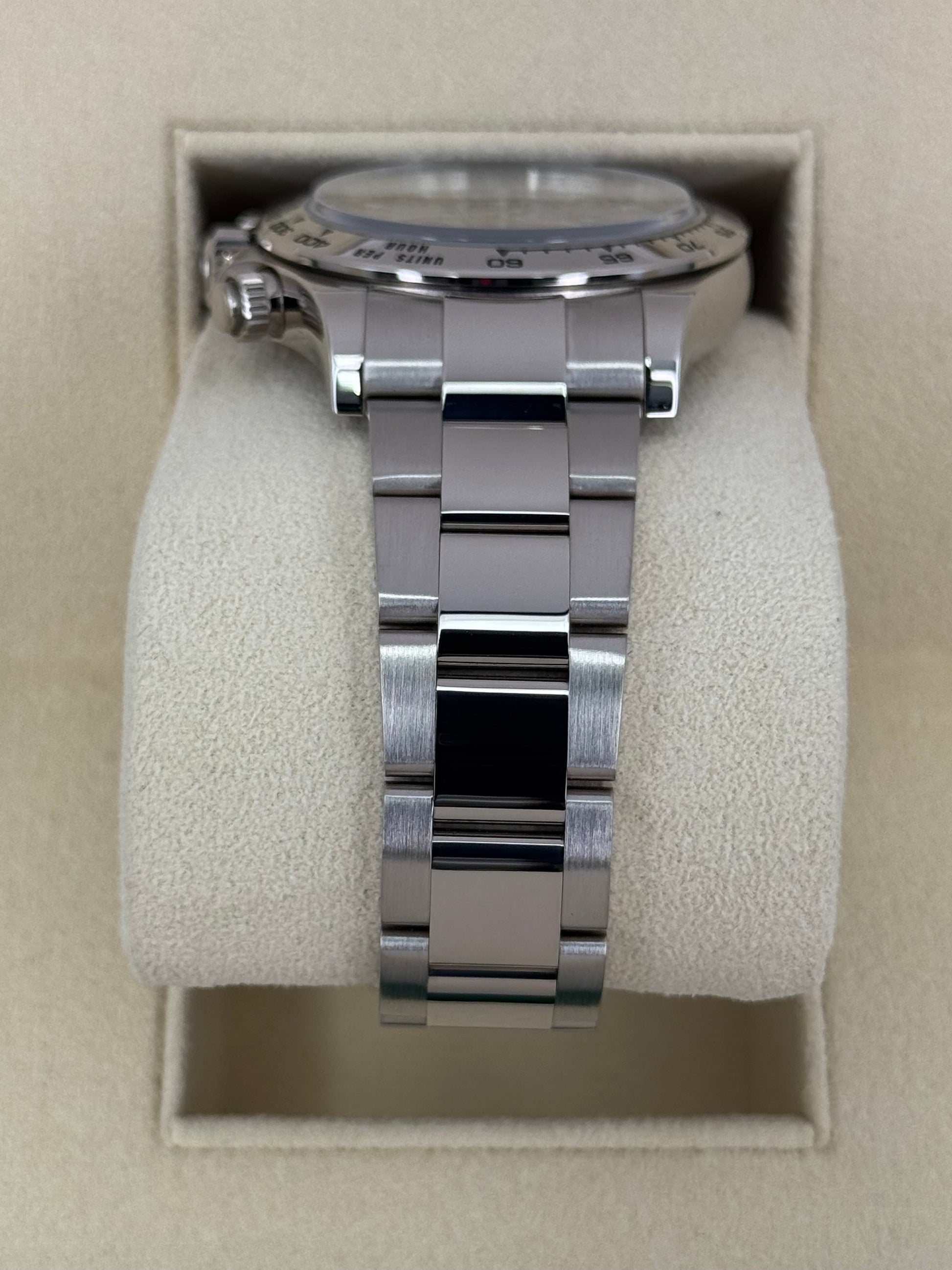 2017 Rolex Daytona "Ghost" 40mm 116509 White Gold Silver Dial - MyWatchLLC