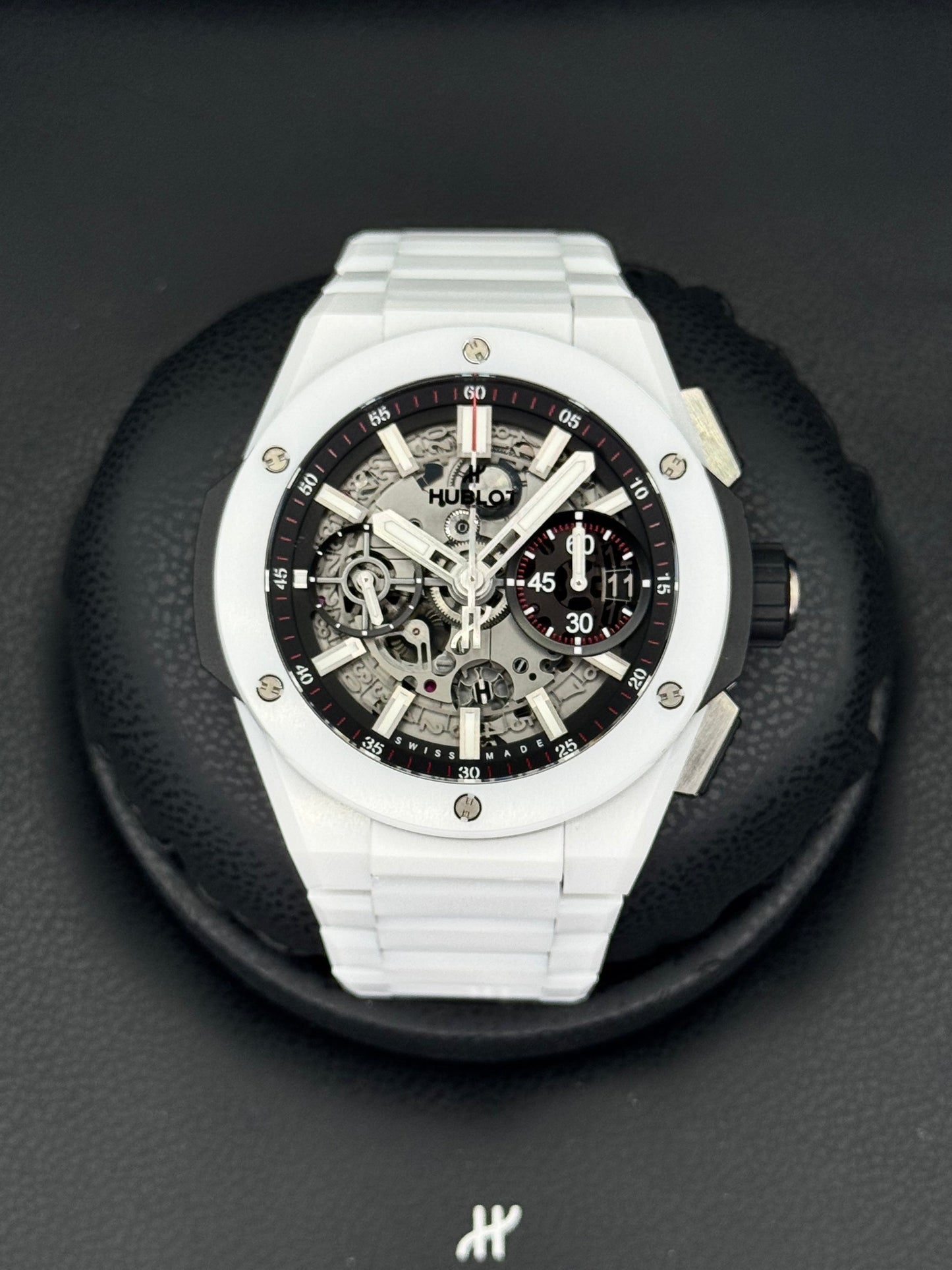 2021 Hublot Big Bang Integrated 42mm 451.HX.1123.HX White Ceramic - MyWatchLLC