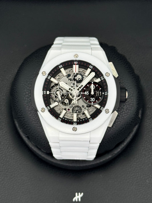 2021 Hublot Big Bang Integrated 42mm 451.HX.1123.HX White Ceramic - MyWatchLLC