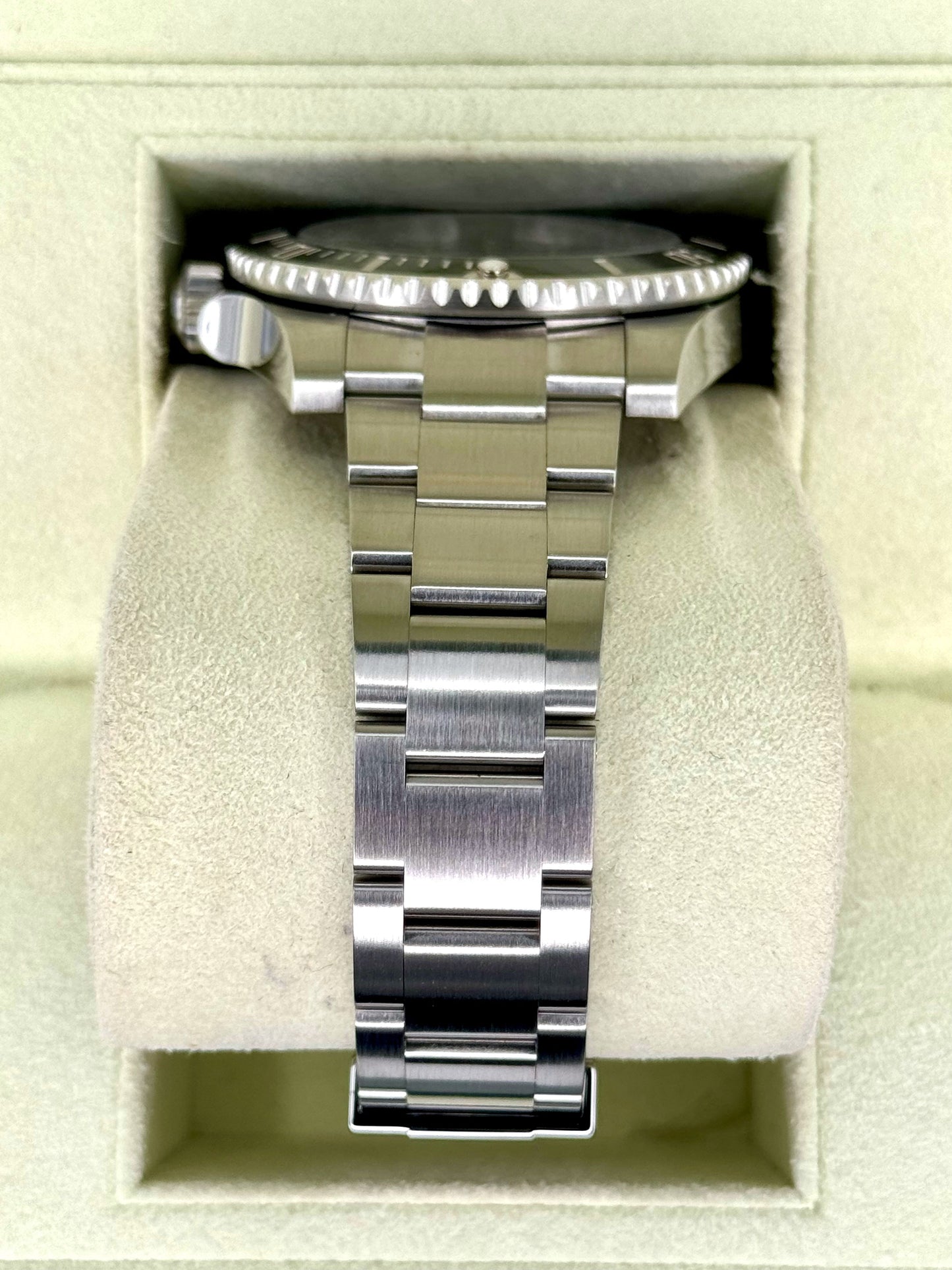 2014 Rolex Submariner 40mm 114060 Stainless Steel Black Dial - MyWatchLLC