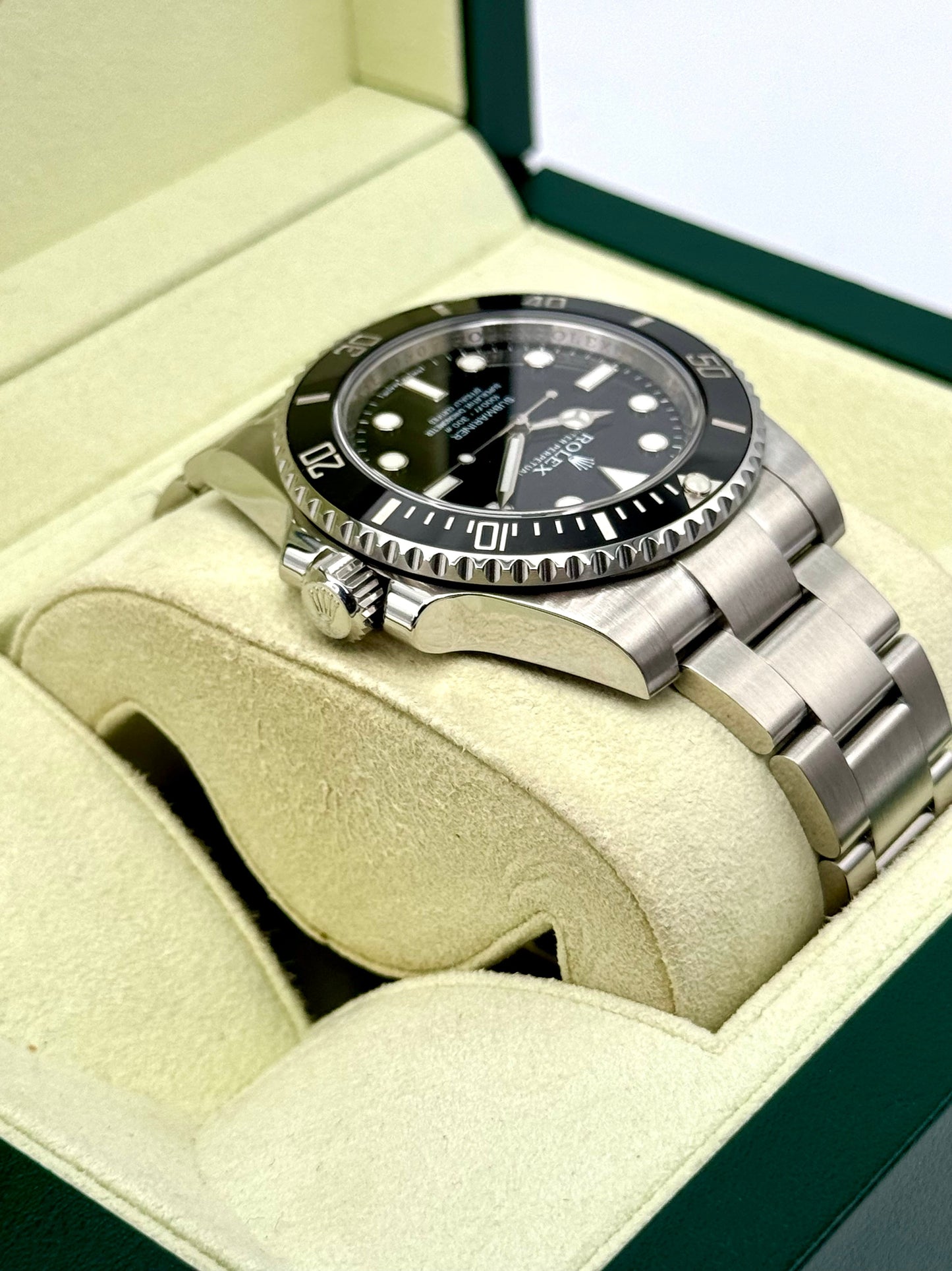 2014 Rolex Submariner 40mm 114060 Stainless Steel Black Dial - MyWatchLLC