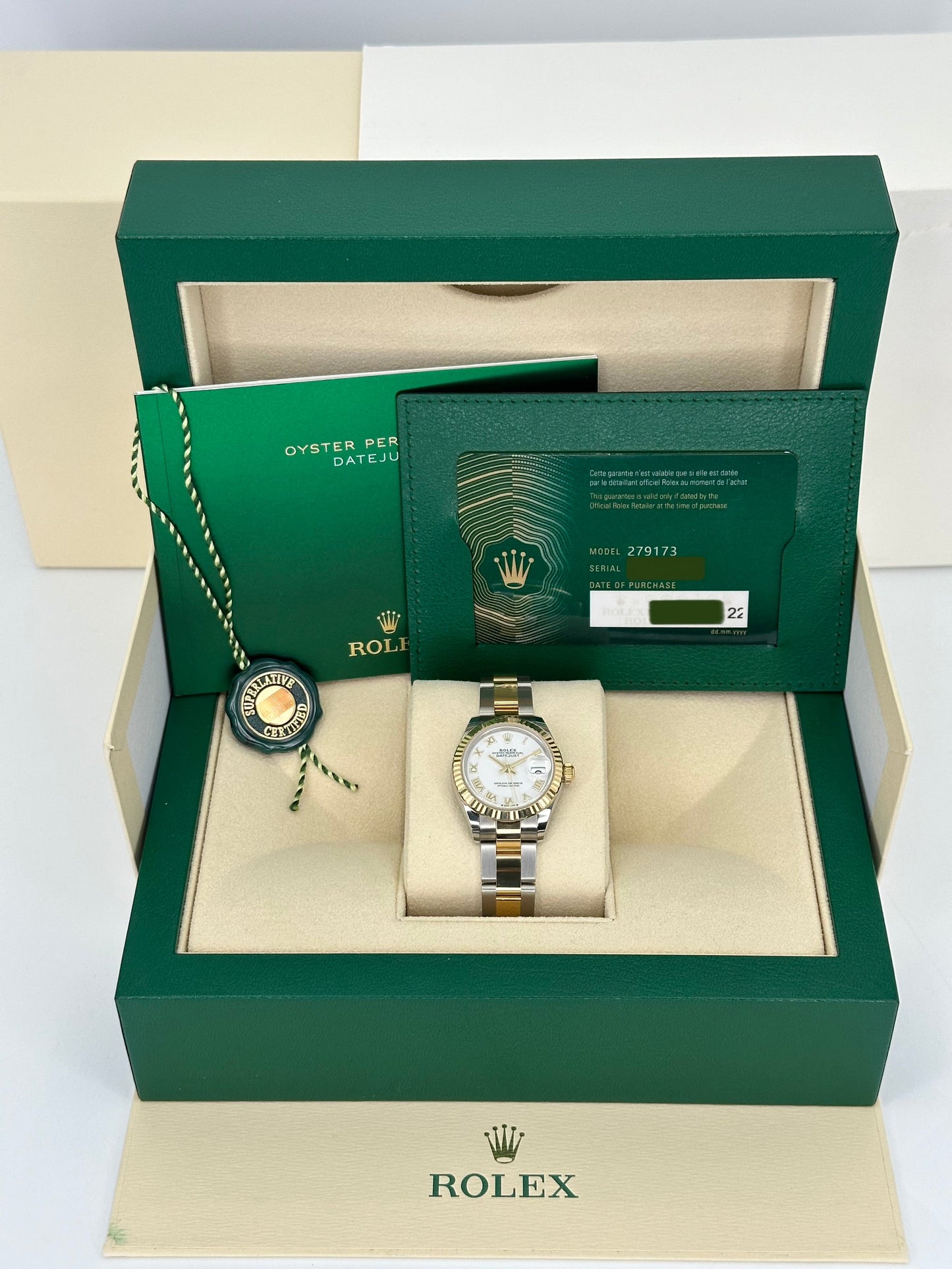 NEW 2022 Rolex Lady Datejust 28mm 279173 - MyWatchLLC