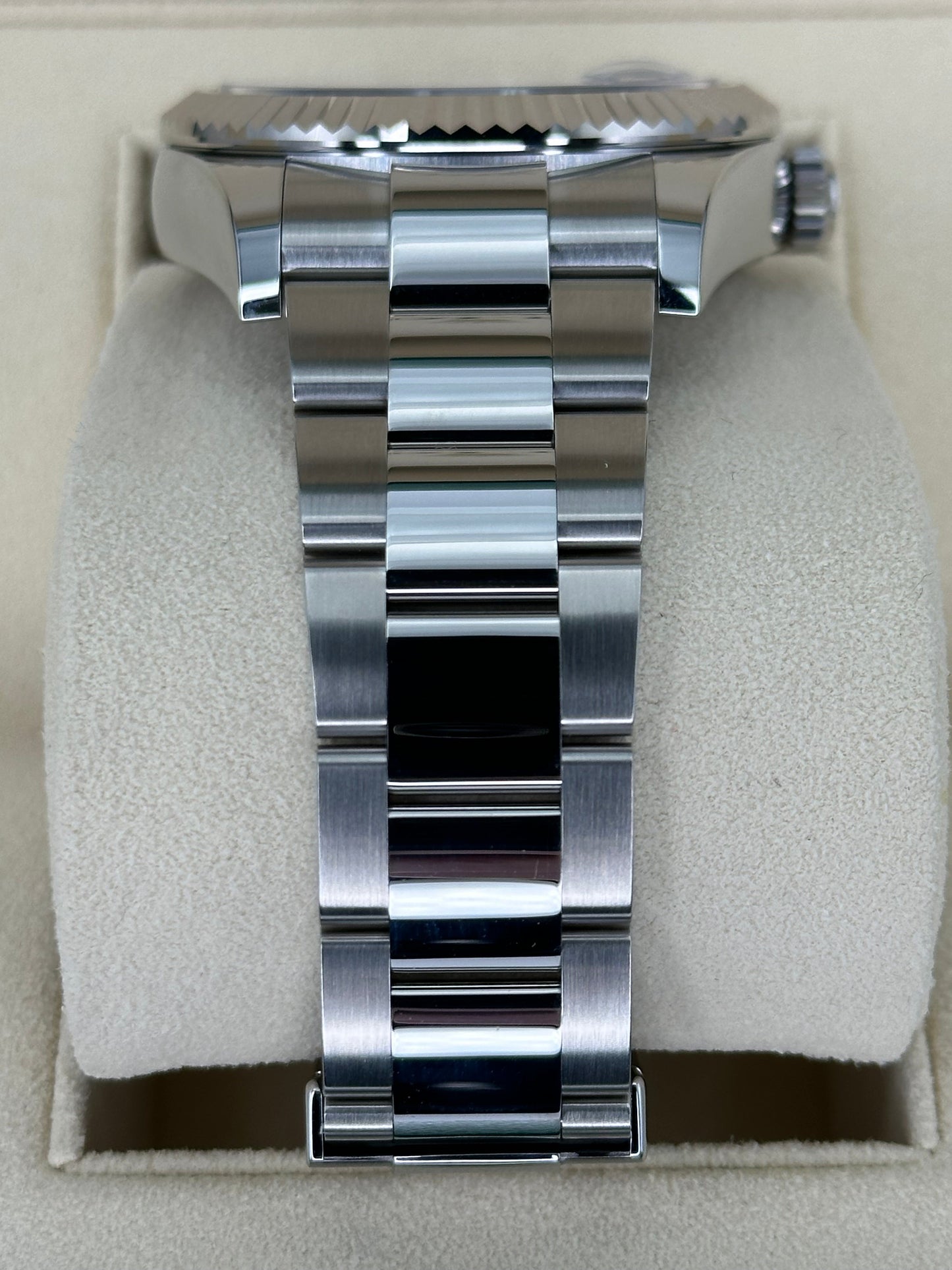 NEW 2023 Rolex Sky-Dweller 42 336934 Stainless Steel Oyster Black Dial - MyWatchLLC