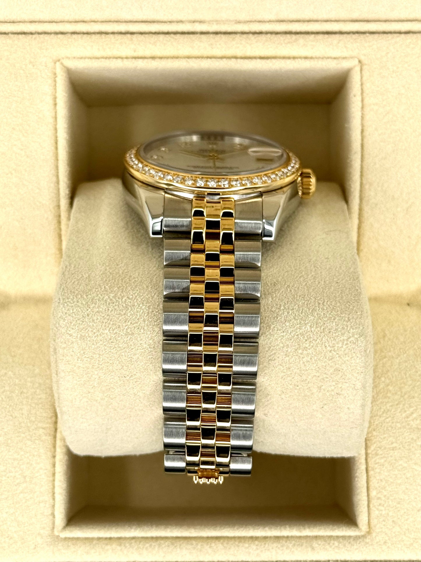 Rolex Lady Datejust 31mm 178383 Two-Tone Jubilee MOP Diamond Dial - MyWatchLLC