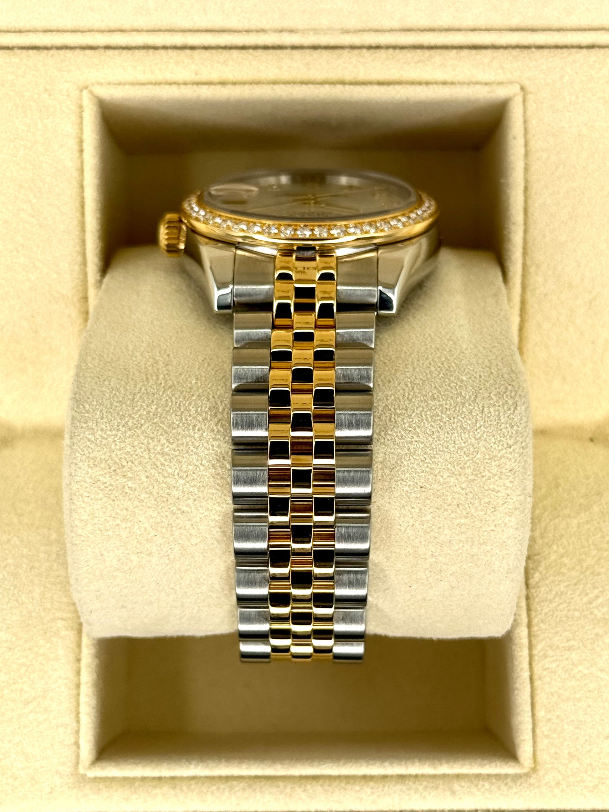 Rolex Lady Datejust 31mm 178383 Two-Tone Jubilee MOP Diamond Dial - MyWatchLLC