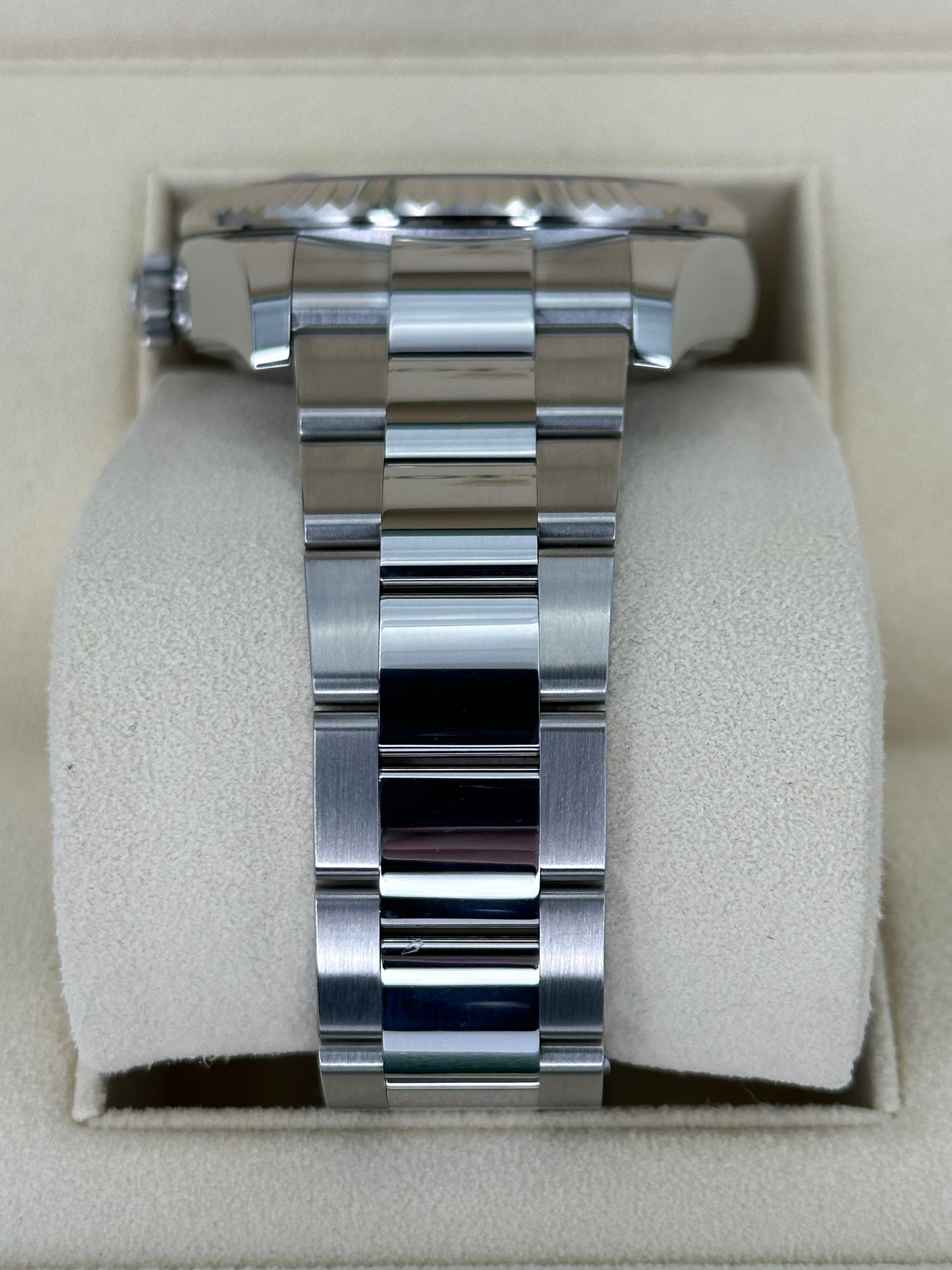 NEW 2023 Rolex Sky-Dweller 42 336934 Stainless Steel Oyster Black Dial - MyWatchLLC