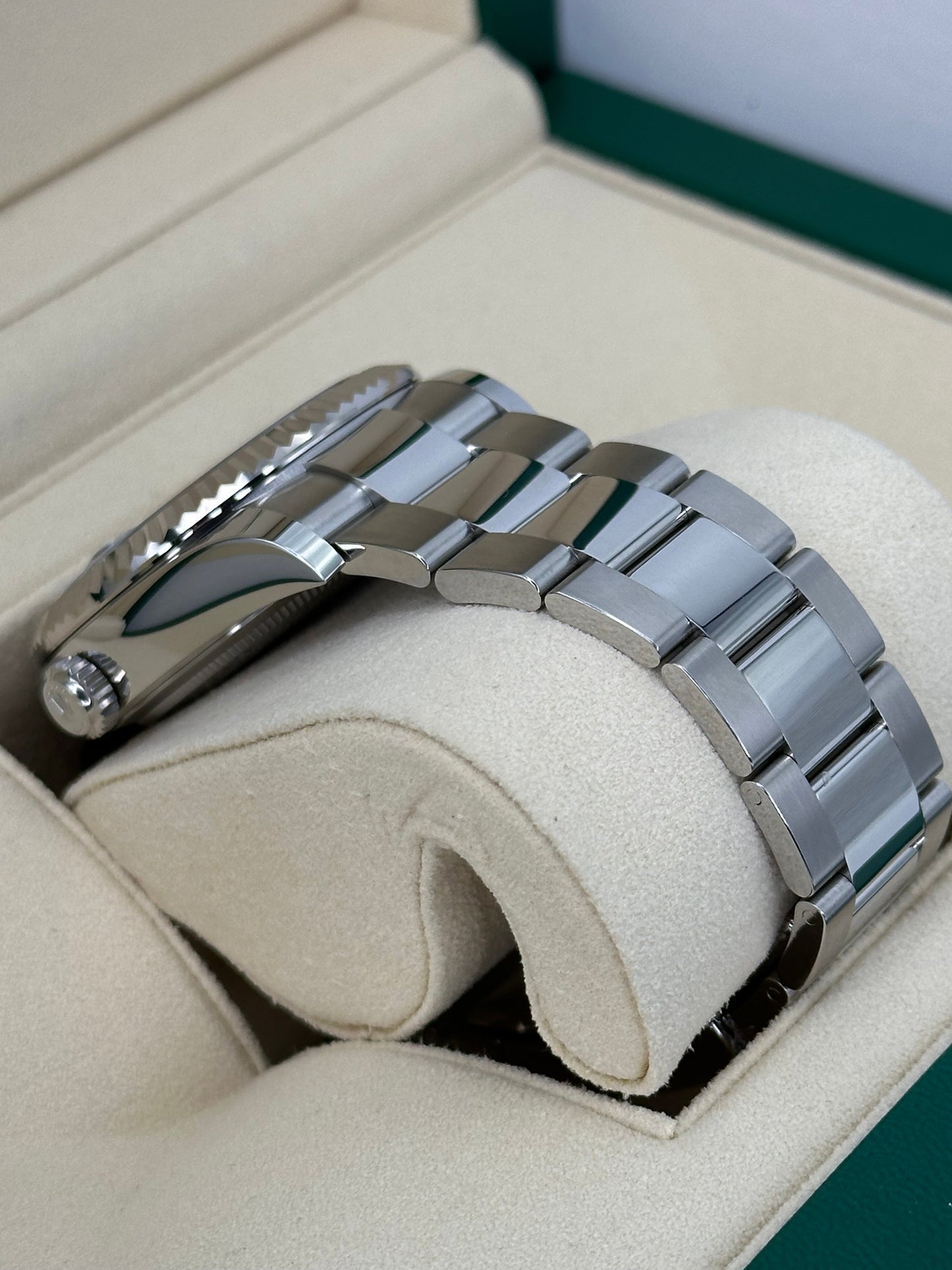 NEW 2023 Rolex Sky-Dweller 42 336934 Stainless Steel Oyster Black Dial - MyWatchLLC