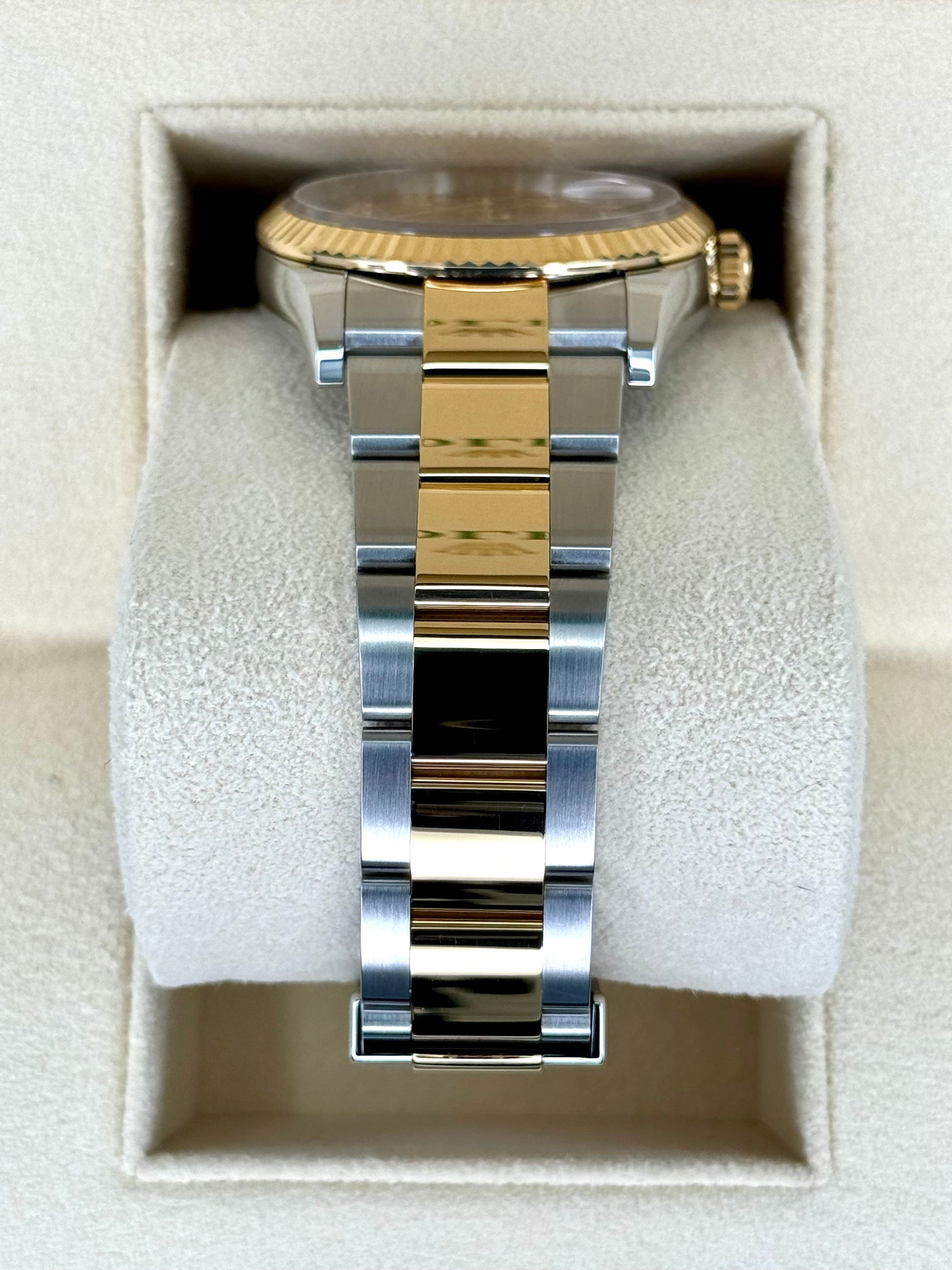 NEW 2024 Rolex Datejust 36mm 126233 Two-Tone Champagne Diamond Dial - MyWatchLLC