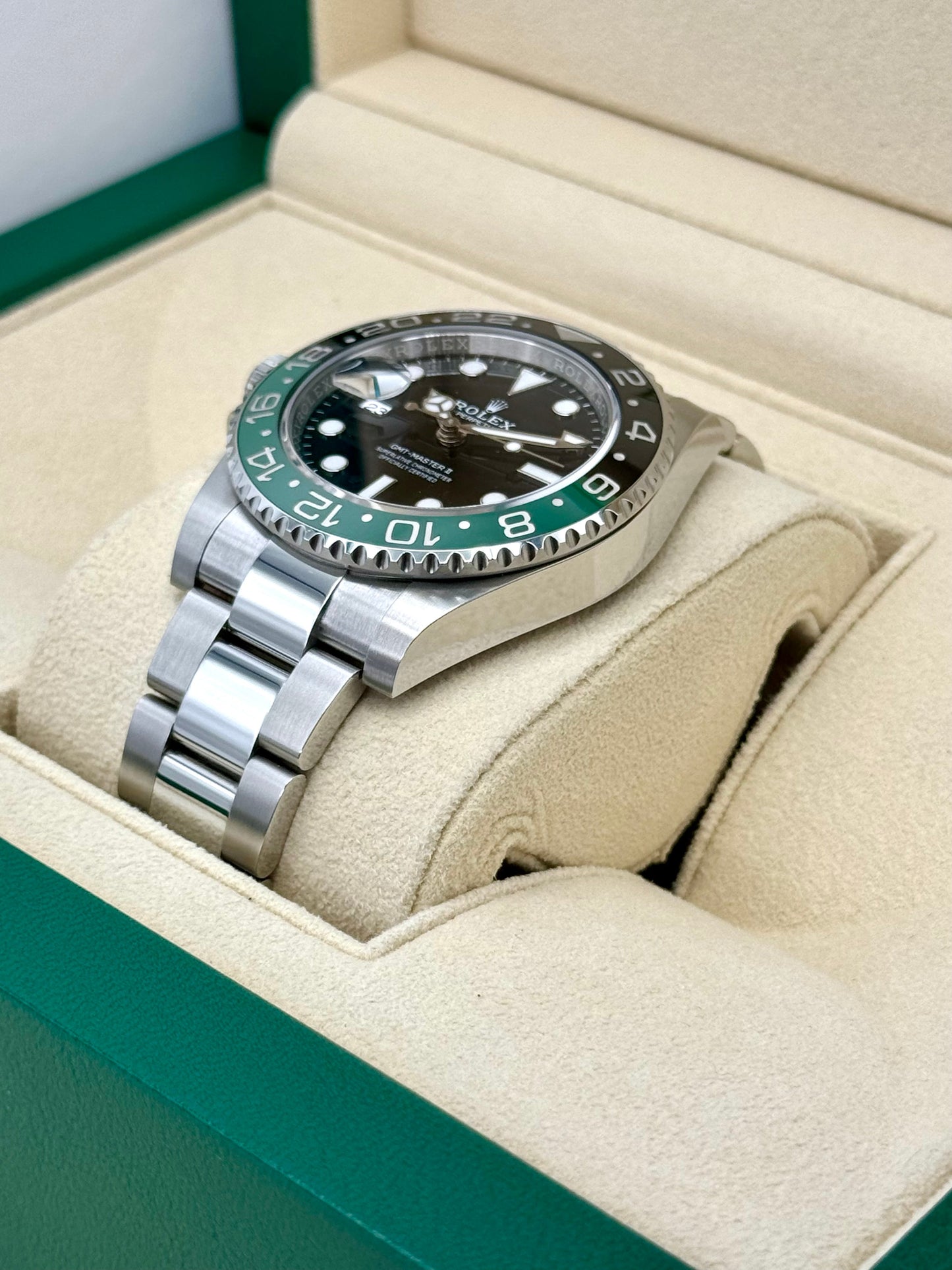 NEW 2024 Rolex GMT-Master II "Sprite" 40mm 126720VTNR Oyster - MyWatchLLC