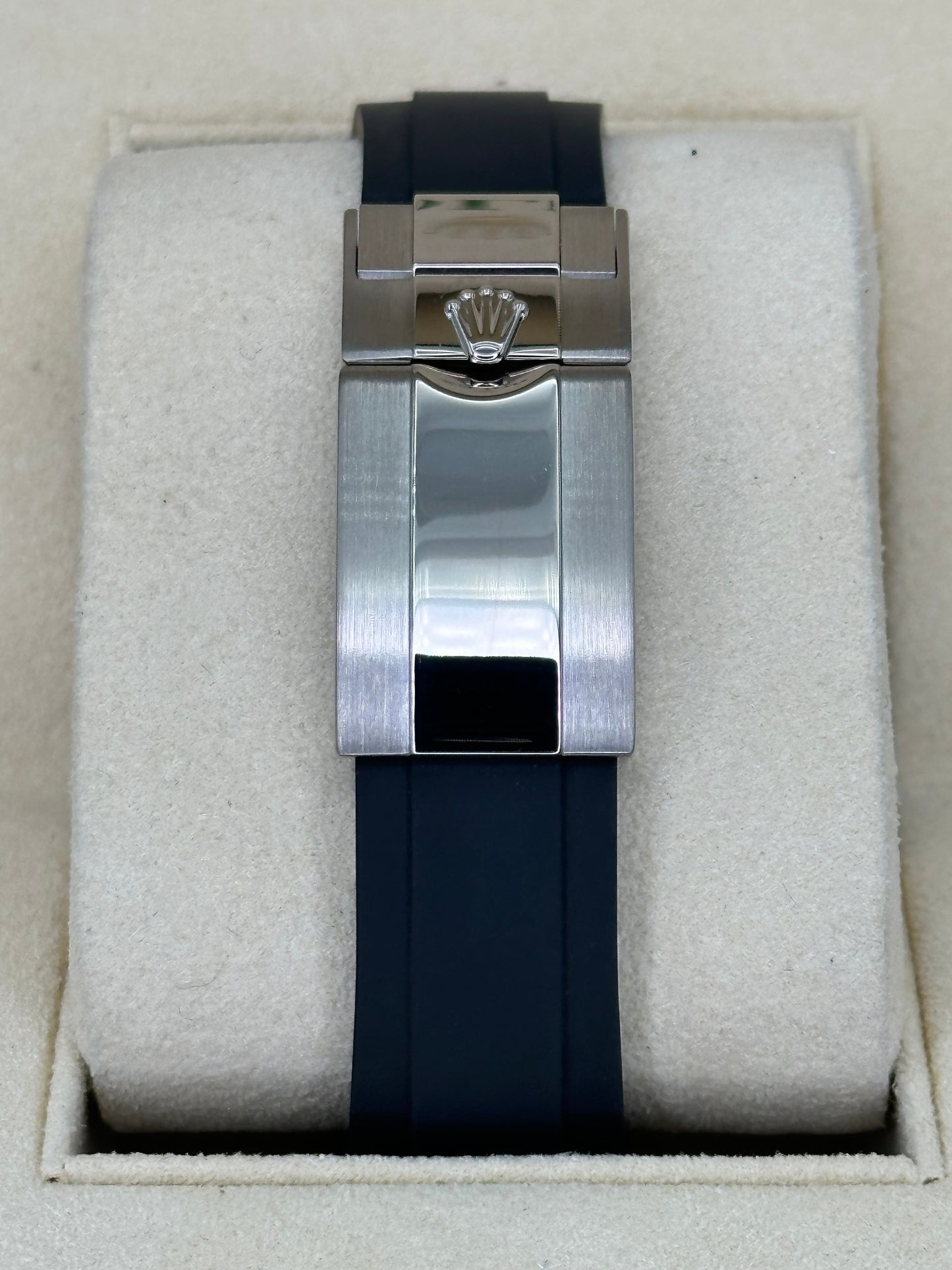 2018 Rolex Daytona 40mm 116519LN White Gold Oysterflex Grey Ghost Dial - MyWatchLLC