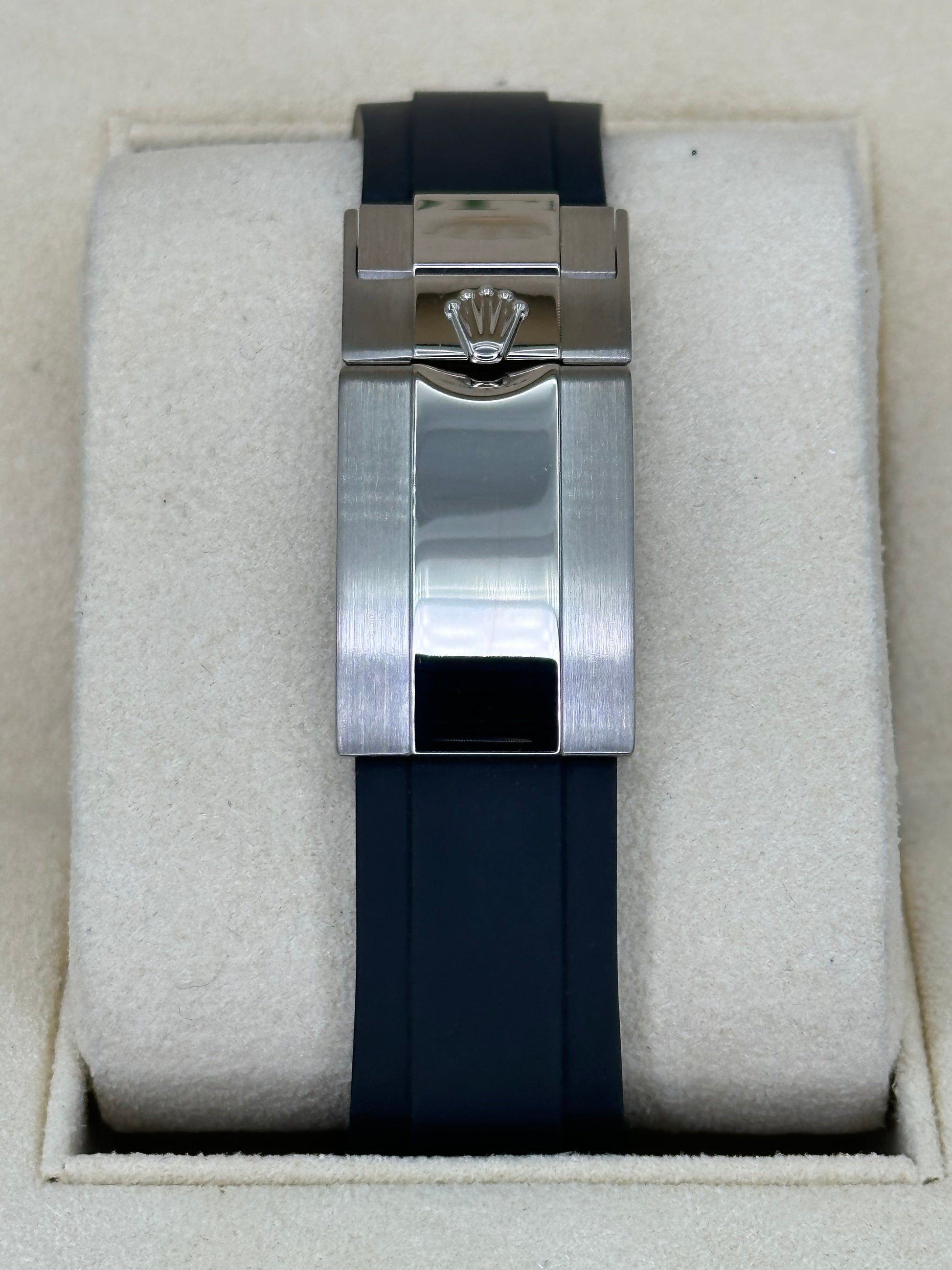 2018 Rolex Daytona 40mm 116519LN White Gold Oysterflex Grey Ghost Dial - MyWatchLLC