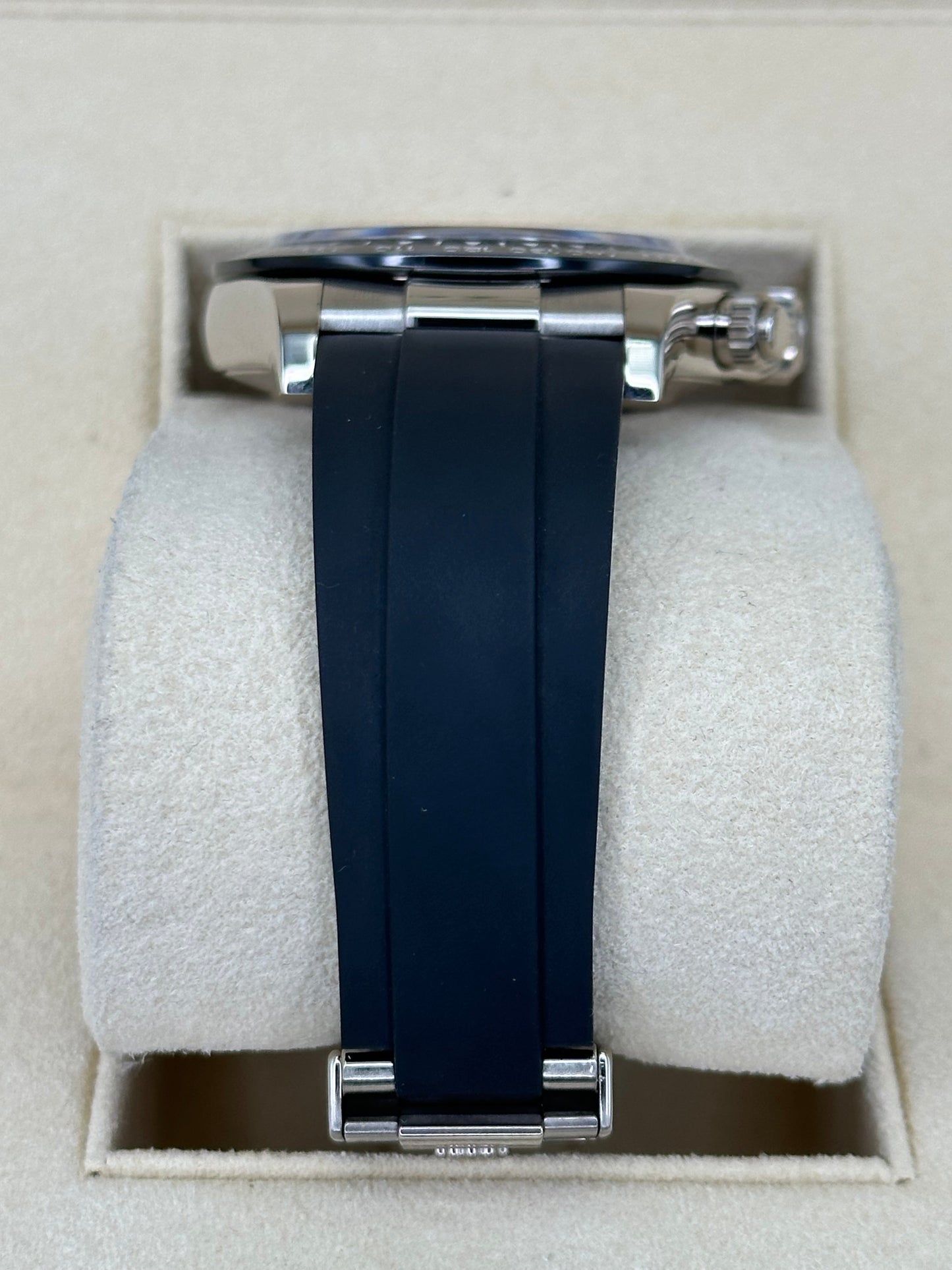 2018 Rolex Daytona 40mm 116519LN White Gold Oysterflex Grey Ghost Dial - MyWatchLLC