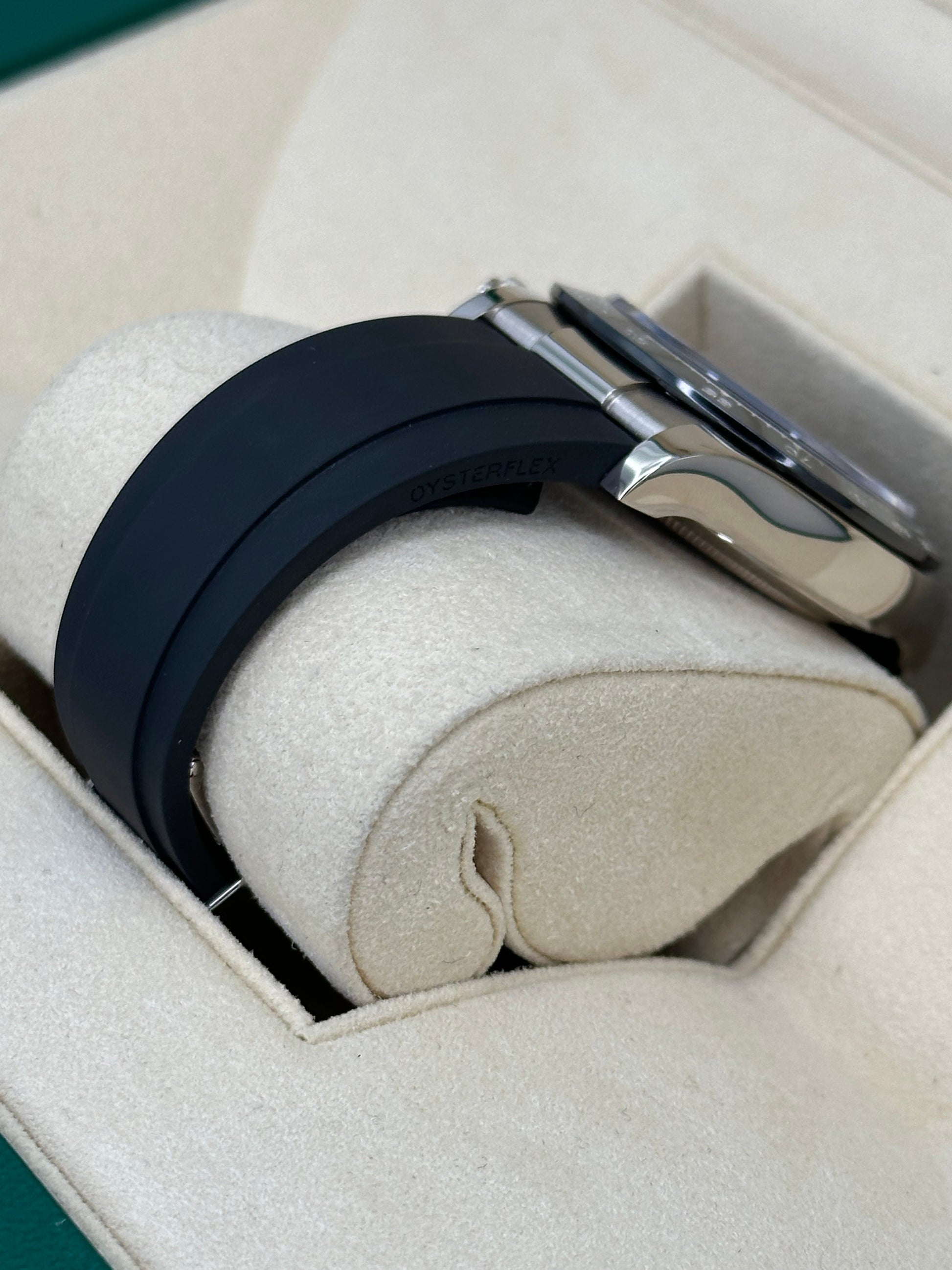 2018 Rolex Daytona 40mm 116519LN White Gold Oysterflex Grey Ghost Dial - MyWatchLLC