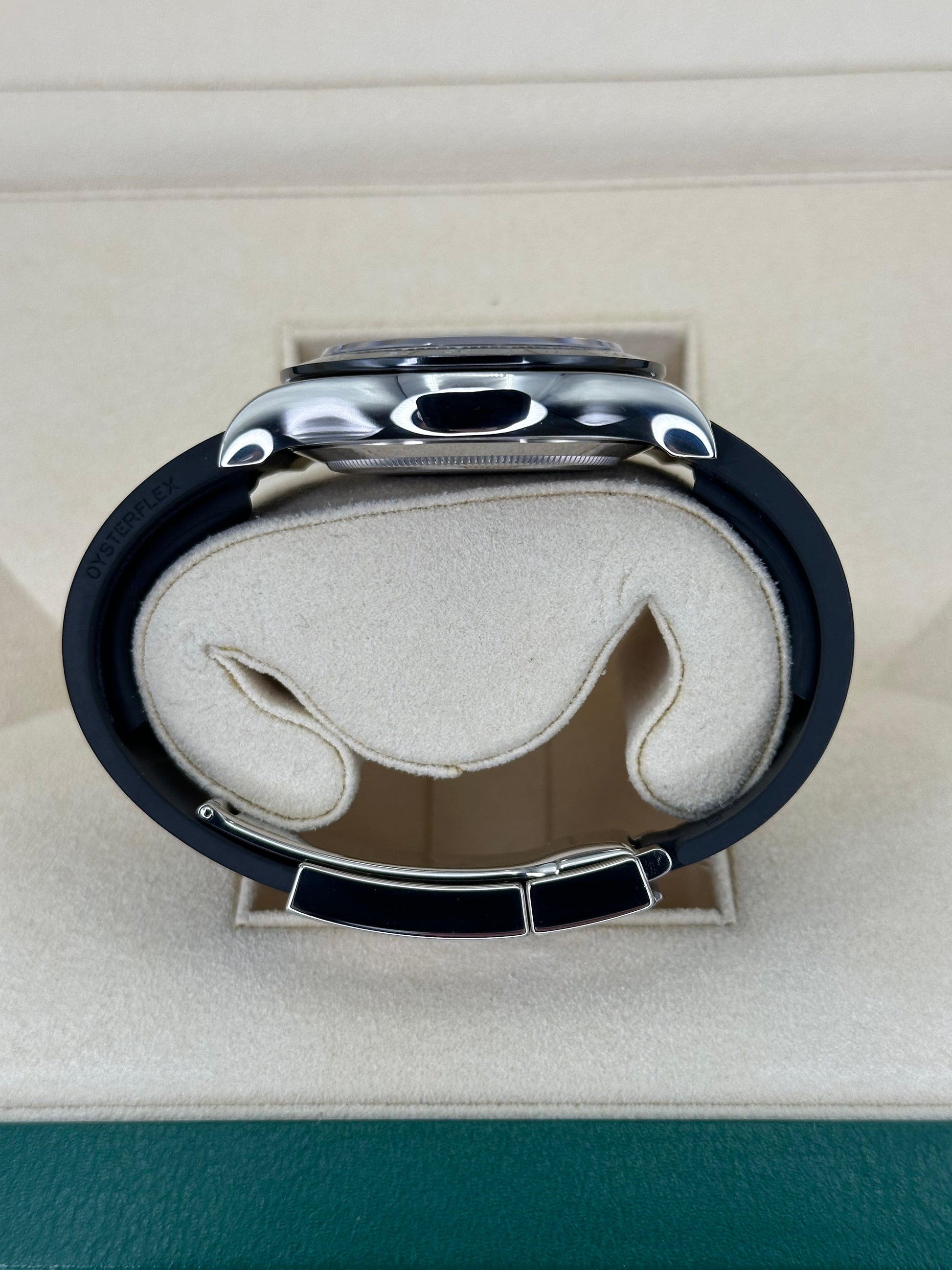 2018 Rolex Daytona 40mm 116519LN White Gold Oysterflex Grey Ghost Dial - MyWatchLLC